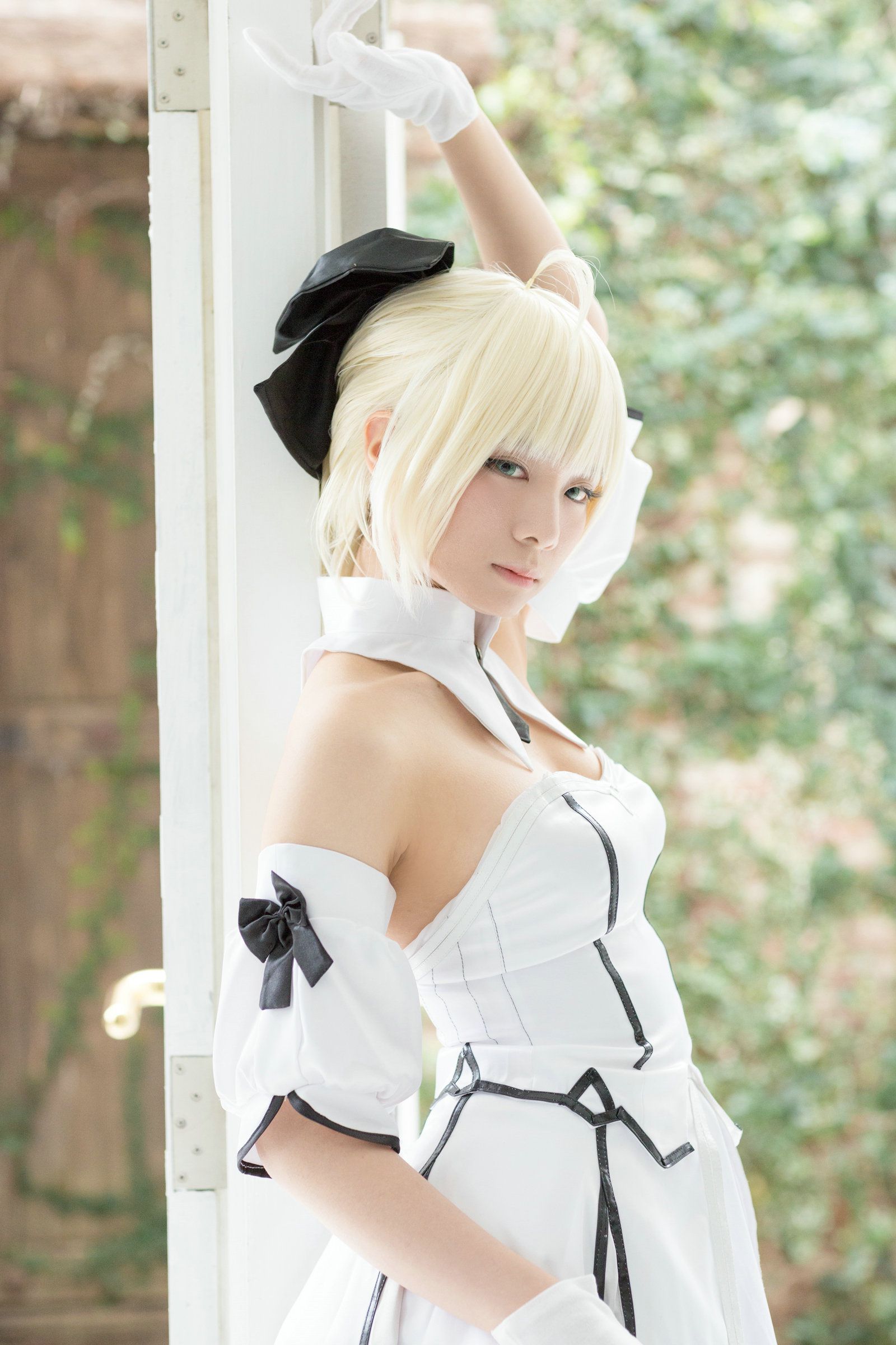Usakichi(うさ吉)&Na-san 《Fate＼stay night》Saber+《甘城ブリリアントパーク》千斗いすず [Flameworks]