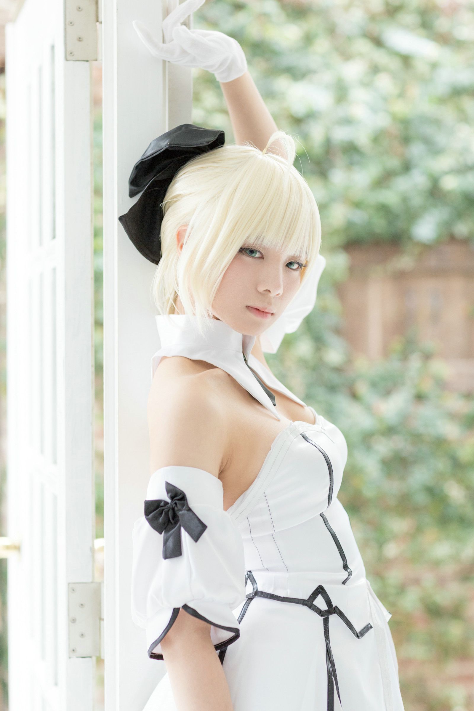 Usakichi(うさ吉)&Na-san 《Fate＼stay night》Saber+《甘城ブリリアントパーク》千斗いすず [Flameworks]