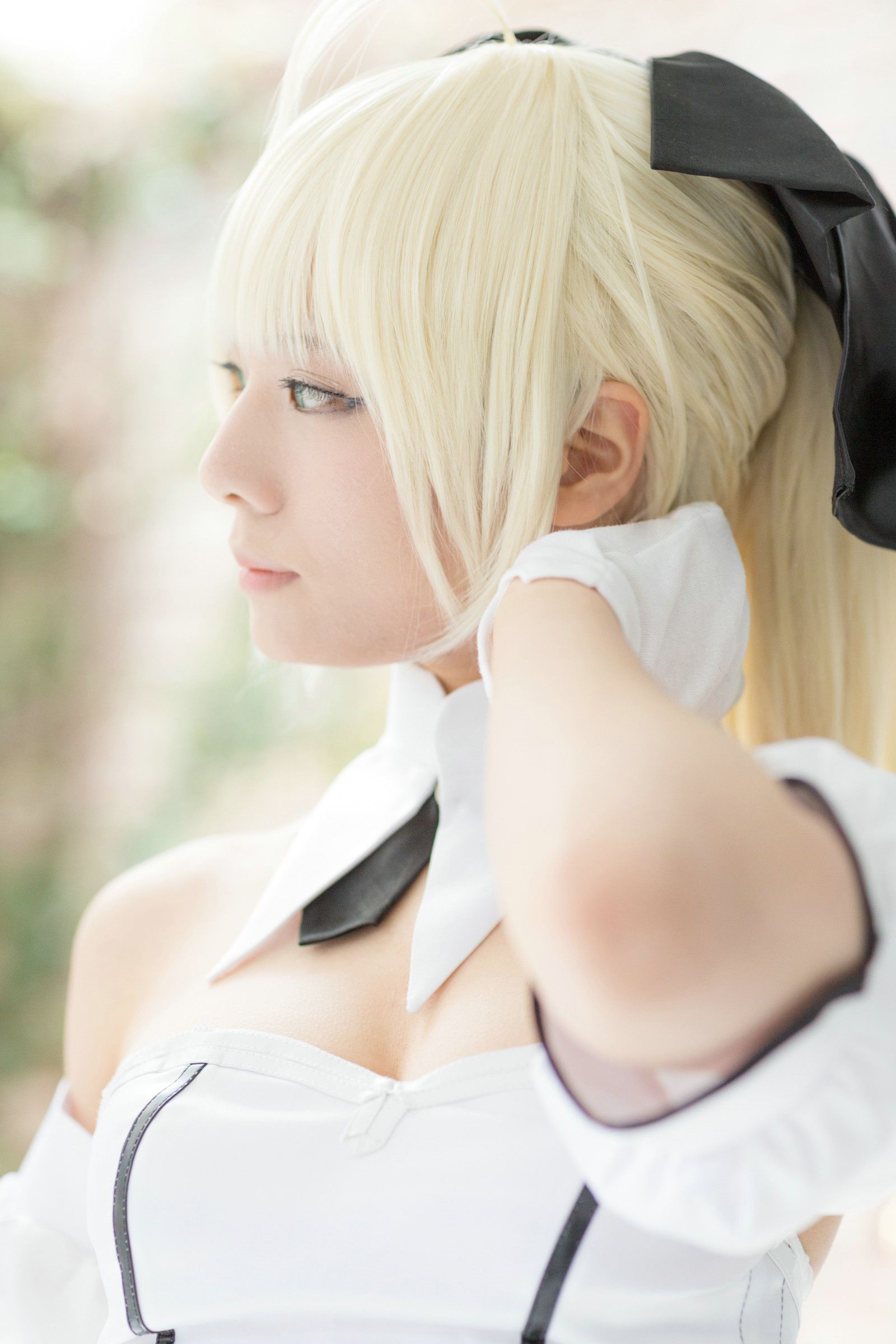Usakichi(うさ吉)&Na-san 《Fate＼stay night》Saber+《甘城ブリリアントパーク》千斗いすず [Flameworks]