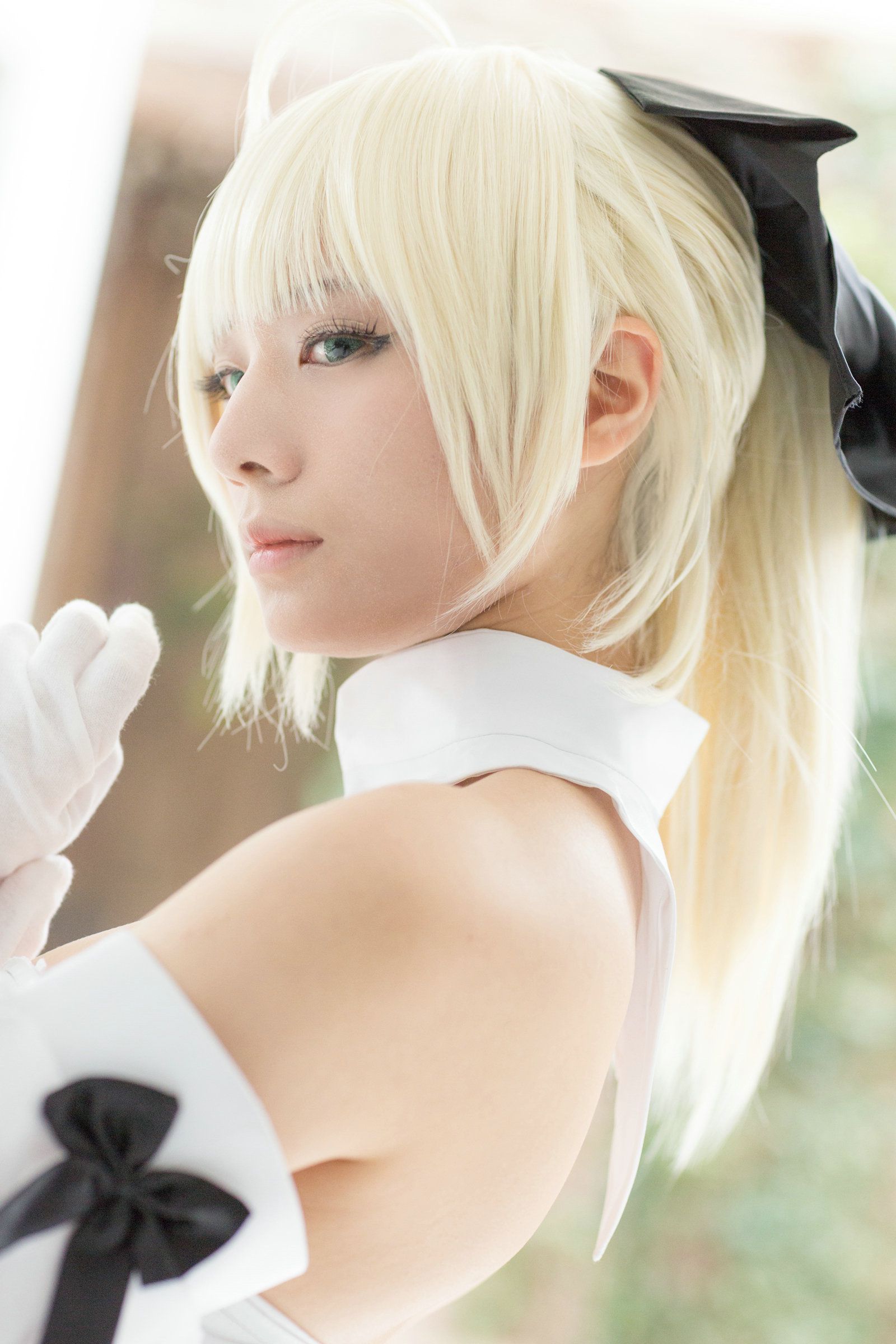 Usakichi(うさ吉)&Na-san 《Fate＼stay night》Saber+《甘城ブリリアントパーク》千斗いすず [Flameworks]