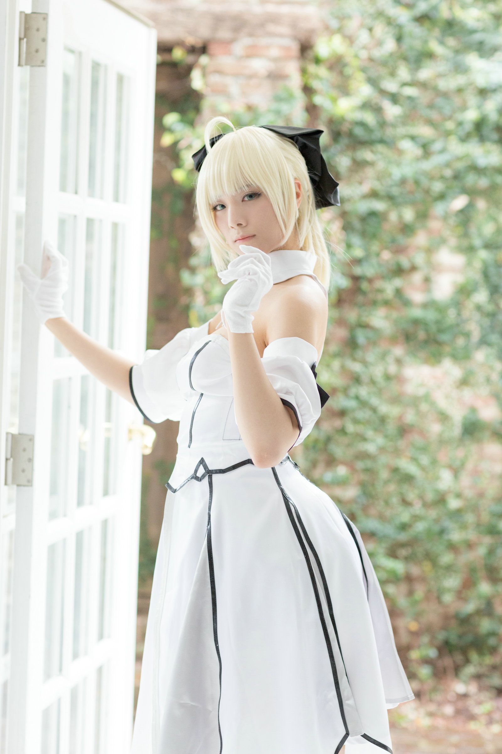 Usakichi(うさ吉)&Na-san 《Fate＼stay night》Saber+《甘城ブリリアントパーク》千斗いすず [Flameworks]