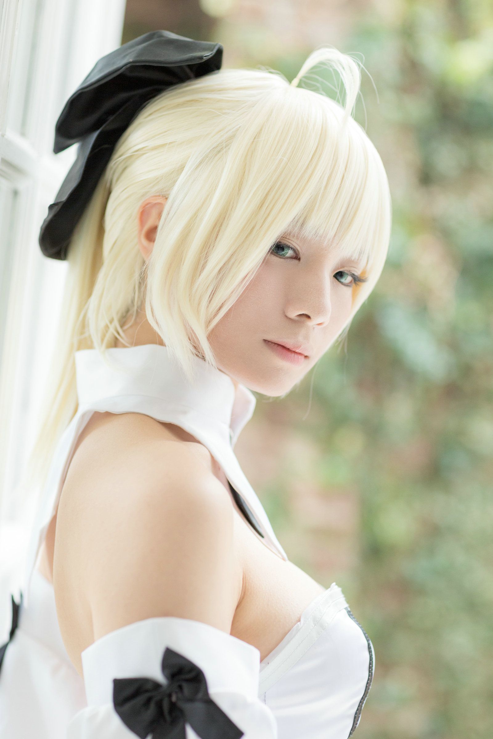 Usakichi(うさ吉)&Na-san 《Fate＼stay night》Saber+《甘城ブリリアントパーク》千斗いすず [Flameworks]