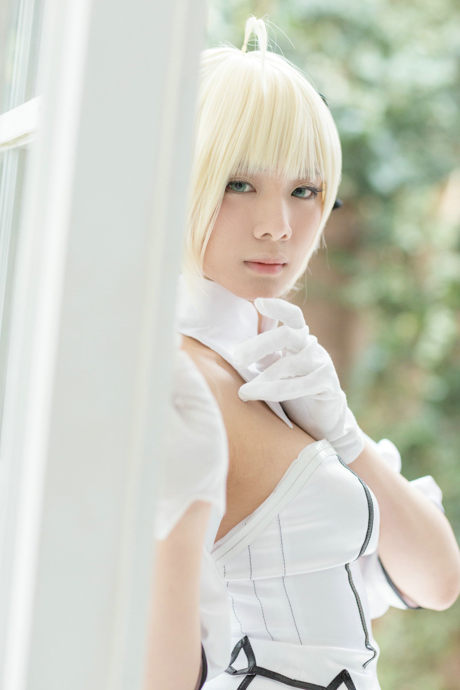 Usakichi(うさ吉)&Na-san 《Fate＼stay night》Saber+《甘城ブリリアントパーク》千斗いすず [Flameworks]