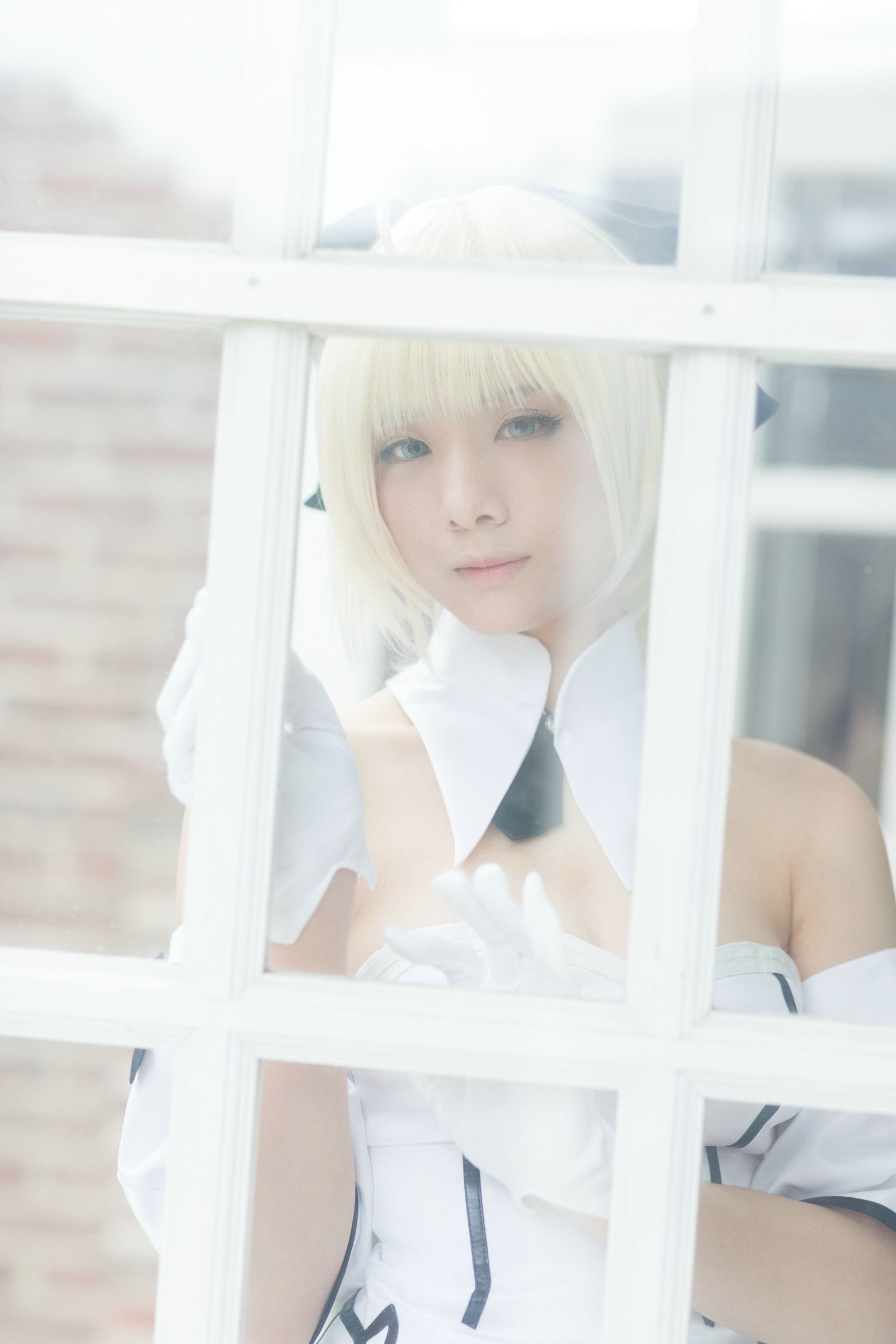 Usakichi(うさ吉)&Na-san 《Fate＼stay night》Saber+《甘城ブリリアントパーク》千斗いすず [Flameworks]