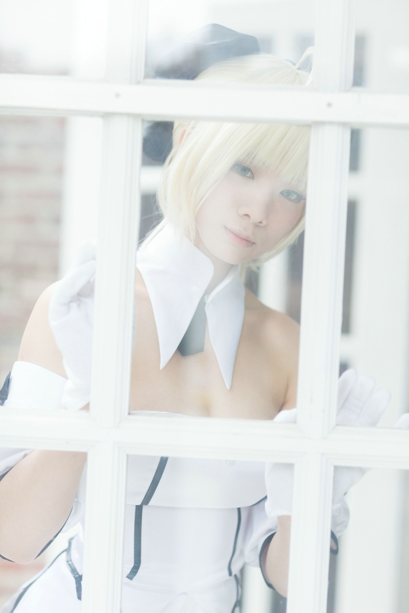 Usakichi(うさ吉)&Na-san 《Fate＼stay night》Saber+《甘城ブリリアントパーク》千斗いすず [Flameworks]