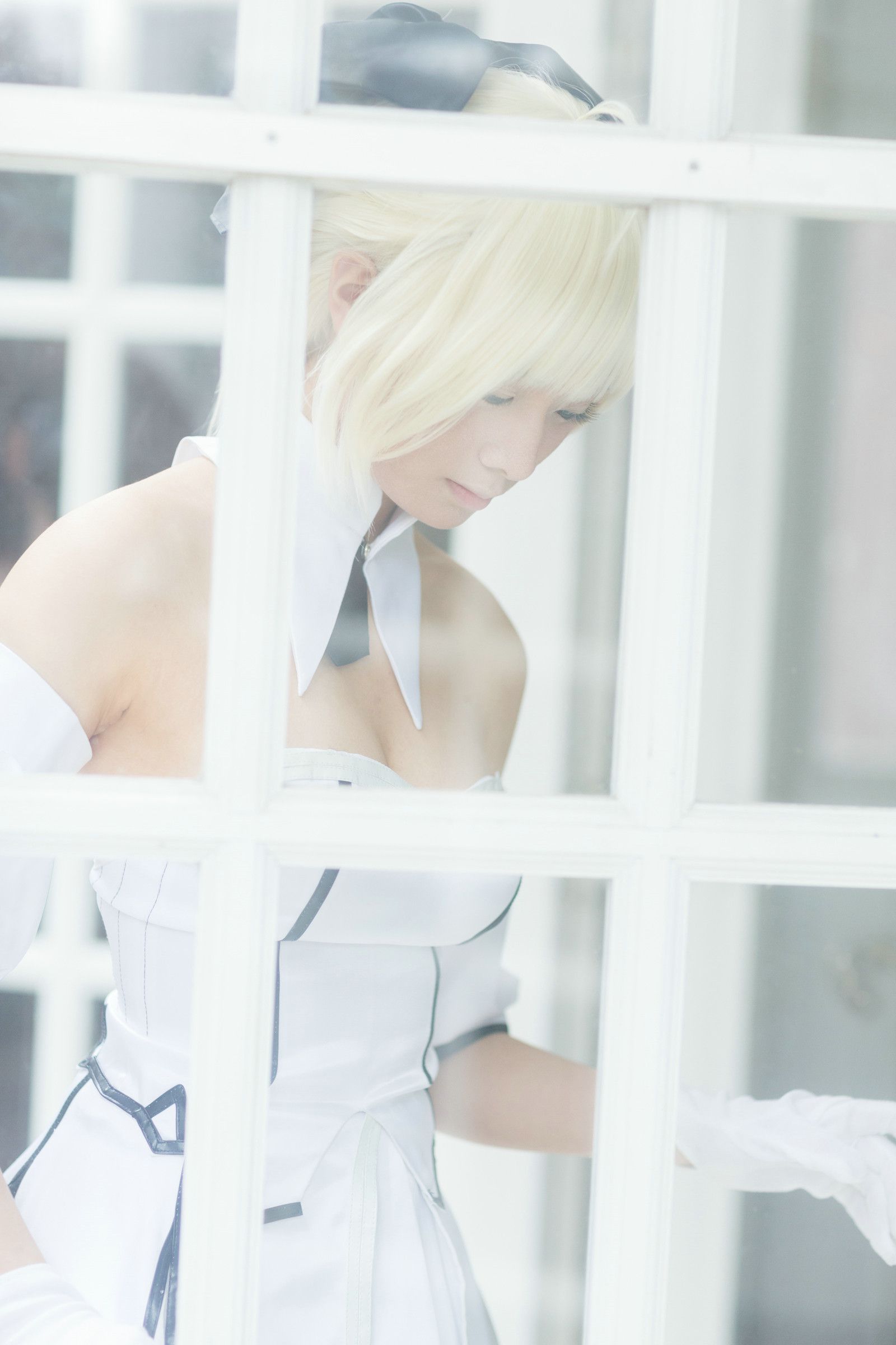 Usakichi(うさ吉)&Na-san 《Fate＼stay night》Saber+《甘城ブリリアントパーク》千斗いすず [Flameworks]