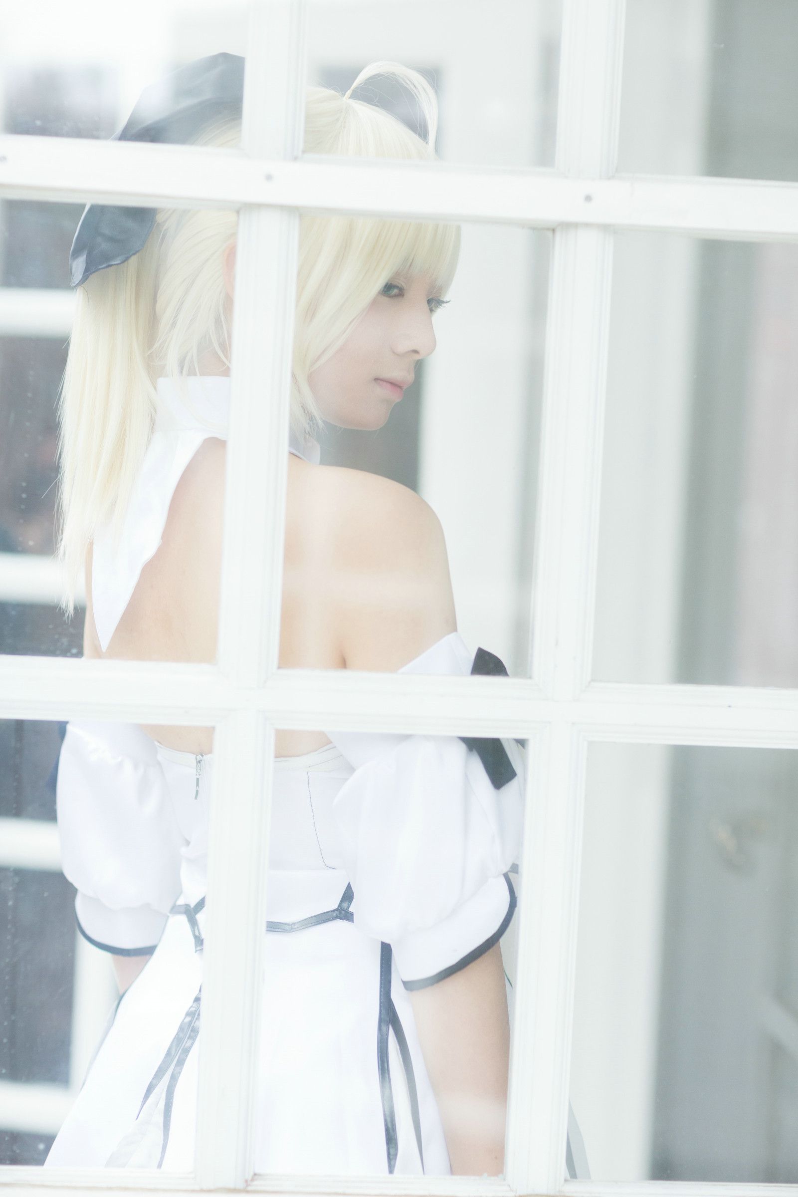 Usakichi(うさ吉)&Na-san 《Fate＼stay night》Saber+《甘城ブリリアントパーク》千斗いすず [Flameworks]