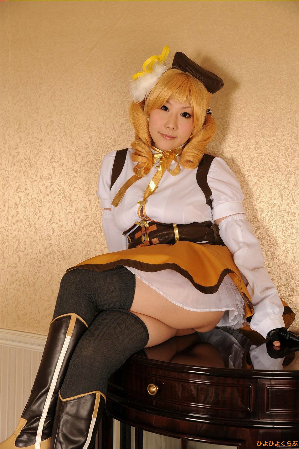 丹雫ひよ (Nishizuku Hiyo) 《Mahou Shoujo Madoka Magica》Tomoe Mami  [HiyoHiyo Club]