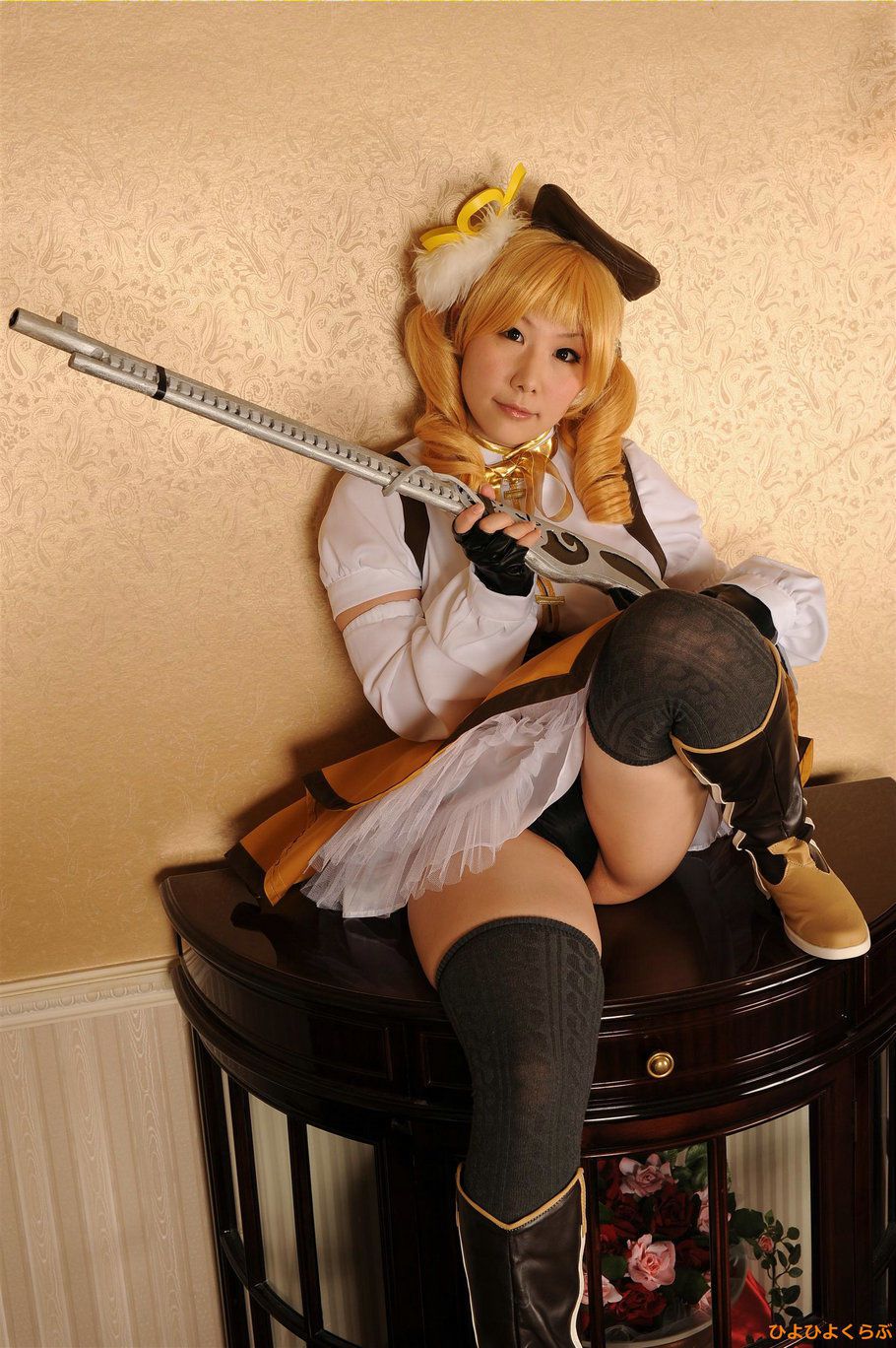 丹雫ひよ (Nishizuku Hiyo) 《Mahou Shoujo Madoka Magica》Tomoe Mami  [HiyoHiyo Club]