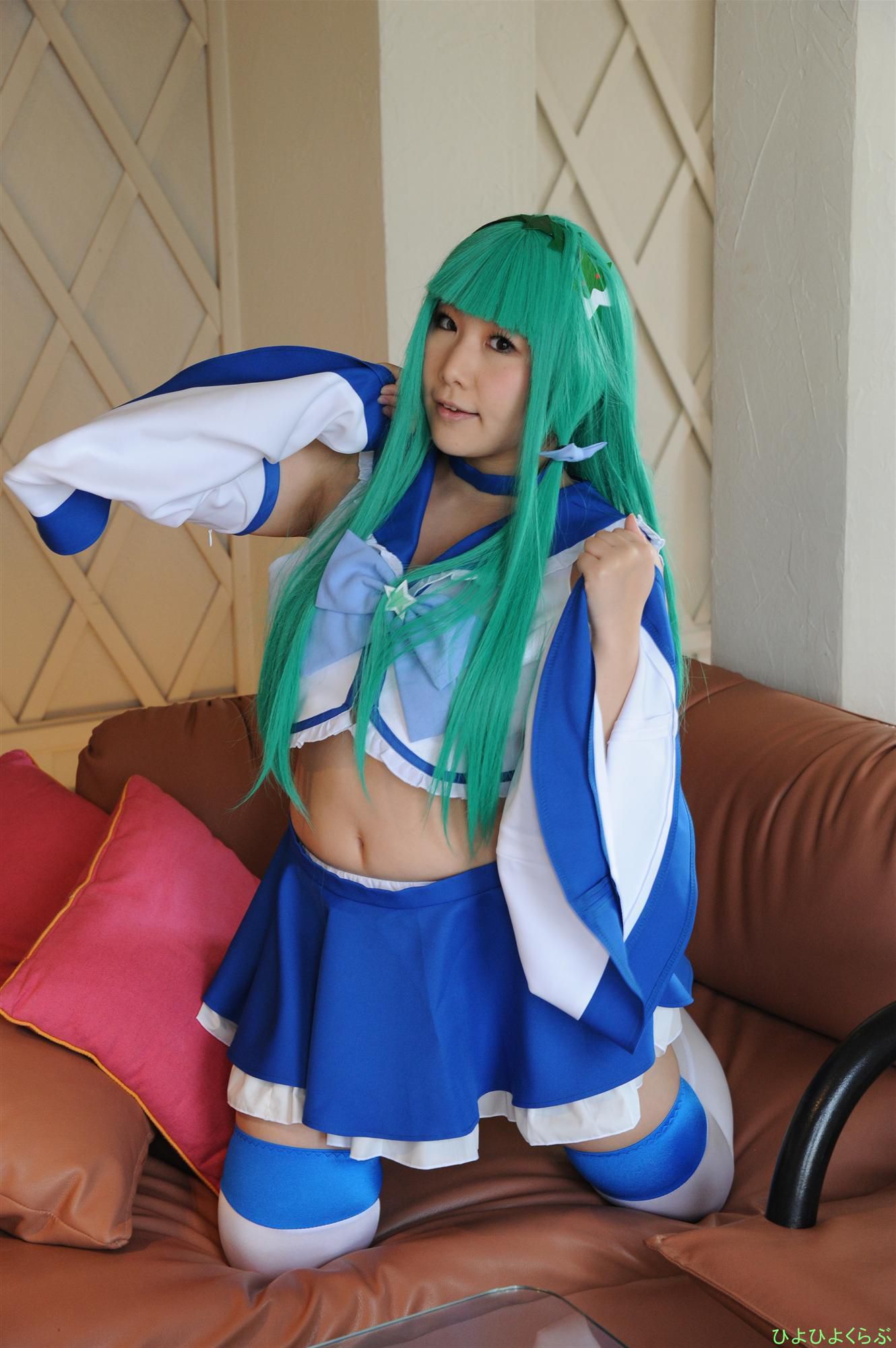 丹雫ひよ (Nishizuku Hiyo) 《Touhou Project》Kochiya Sanae まじかるさなえちゃん  [HiyoHiyo Club]