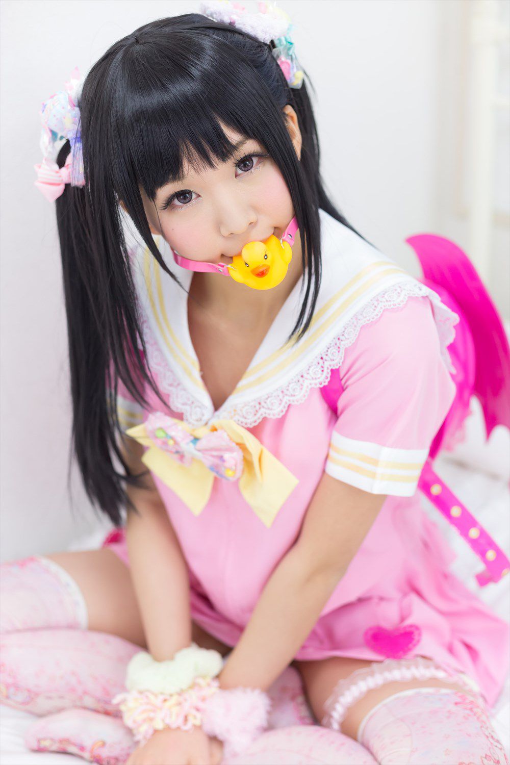 五木昶  Maid(メイド) + School Girl(女子校生)