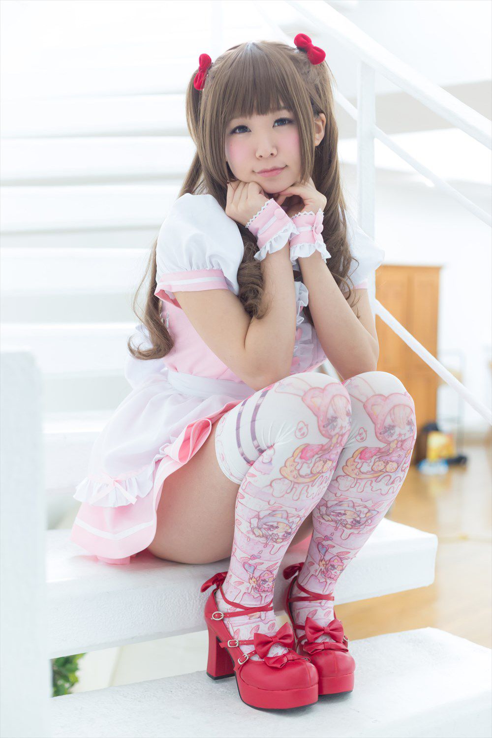 五木昶  Maid(メイド) + School Girl(女子校生)