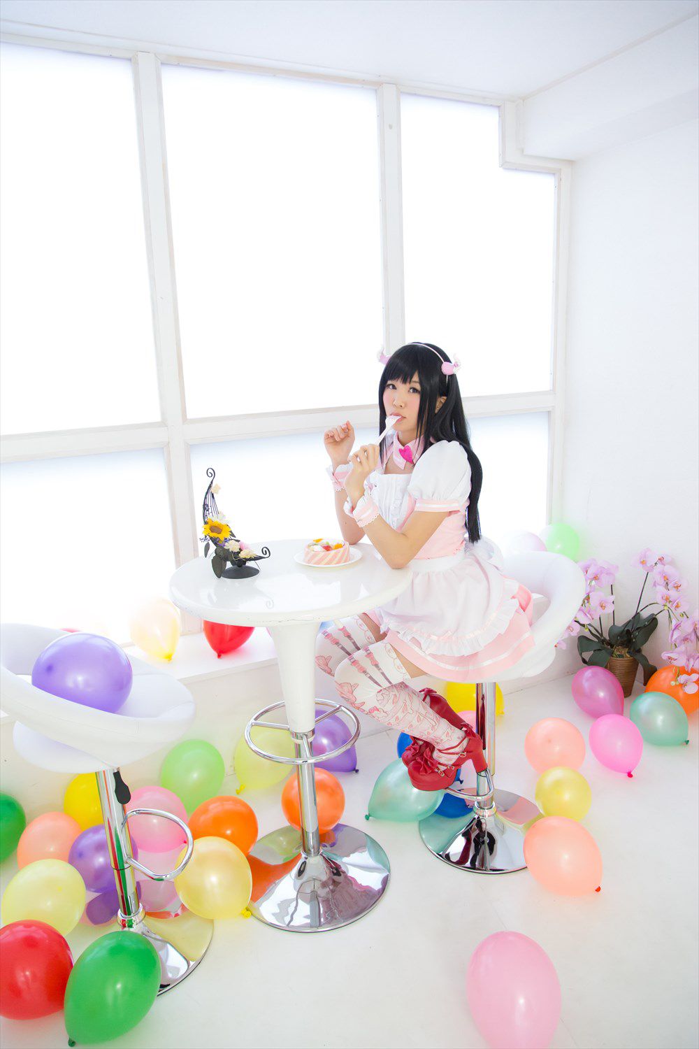 五木昶  Maid(メイド) + School Girl(女子校生)