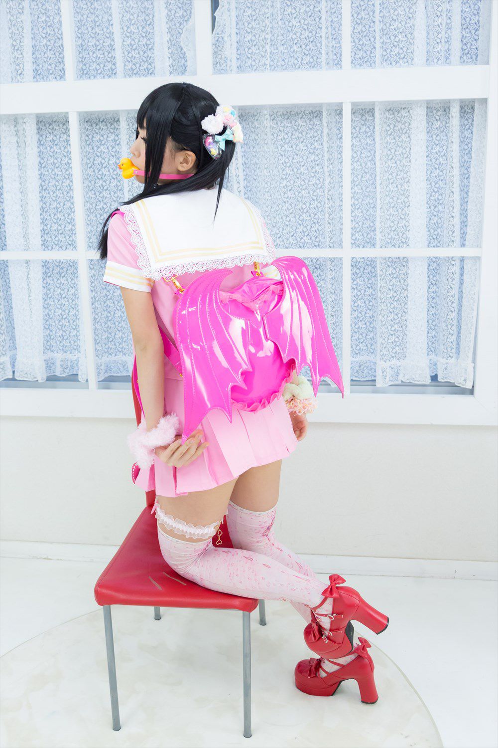 五木昶  Maid(メイド) + School Girl(女子校生)