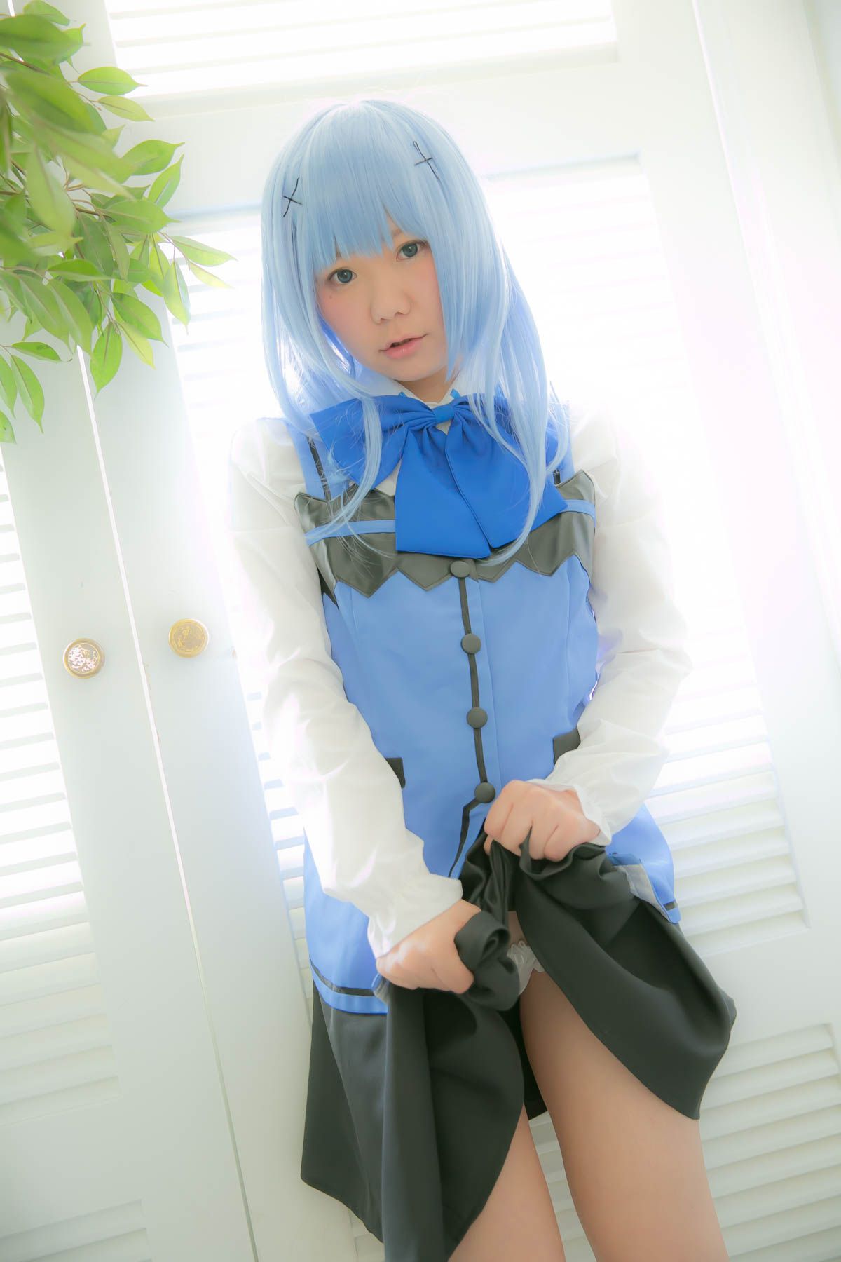 兎丘なこ (Ukyuu Nako) 《ご注文はうさぎですか？》香風智乃 [Black★pumpkin]