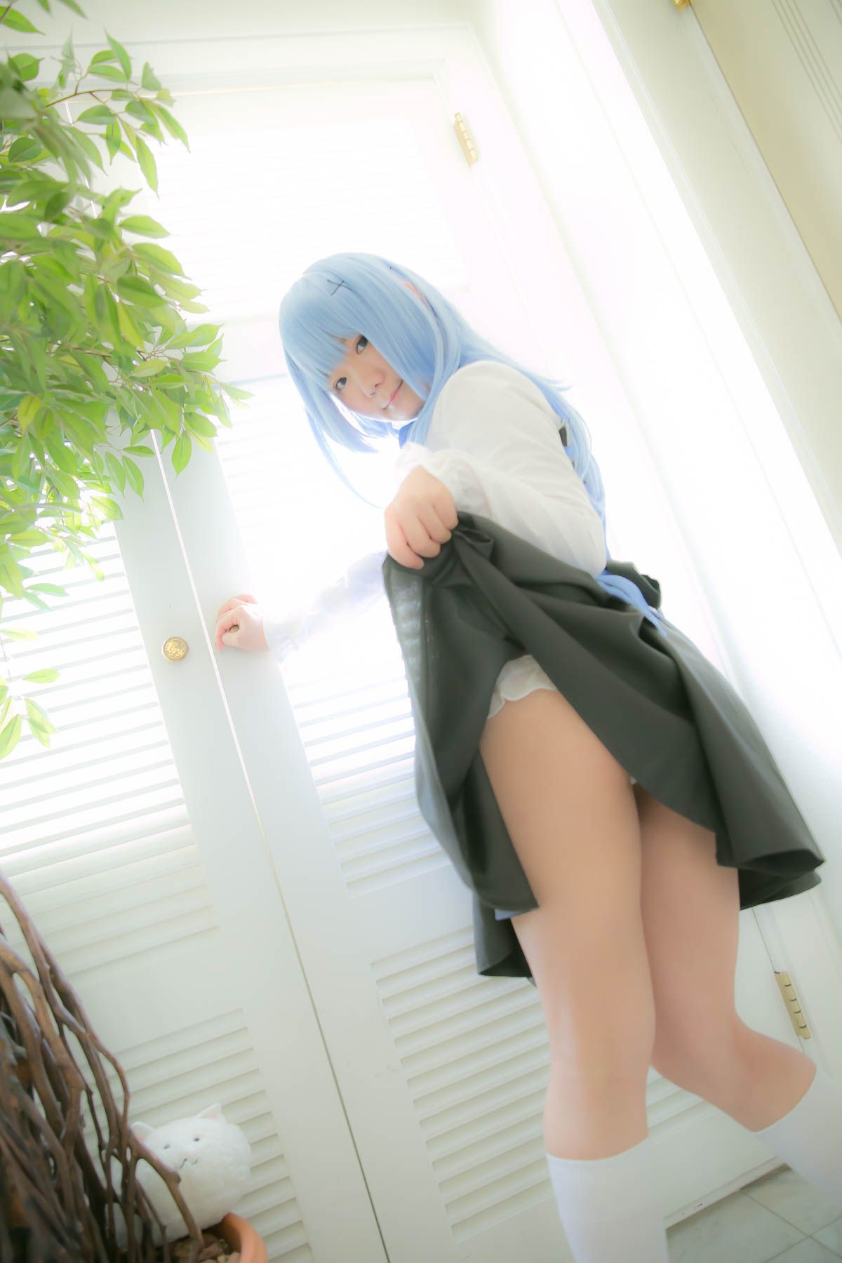 兎丘なこ (Ukyuu Nako) 《ご注文はうさぎですか？》香風智乃 [Black★pumpkin]