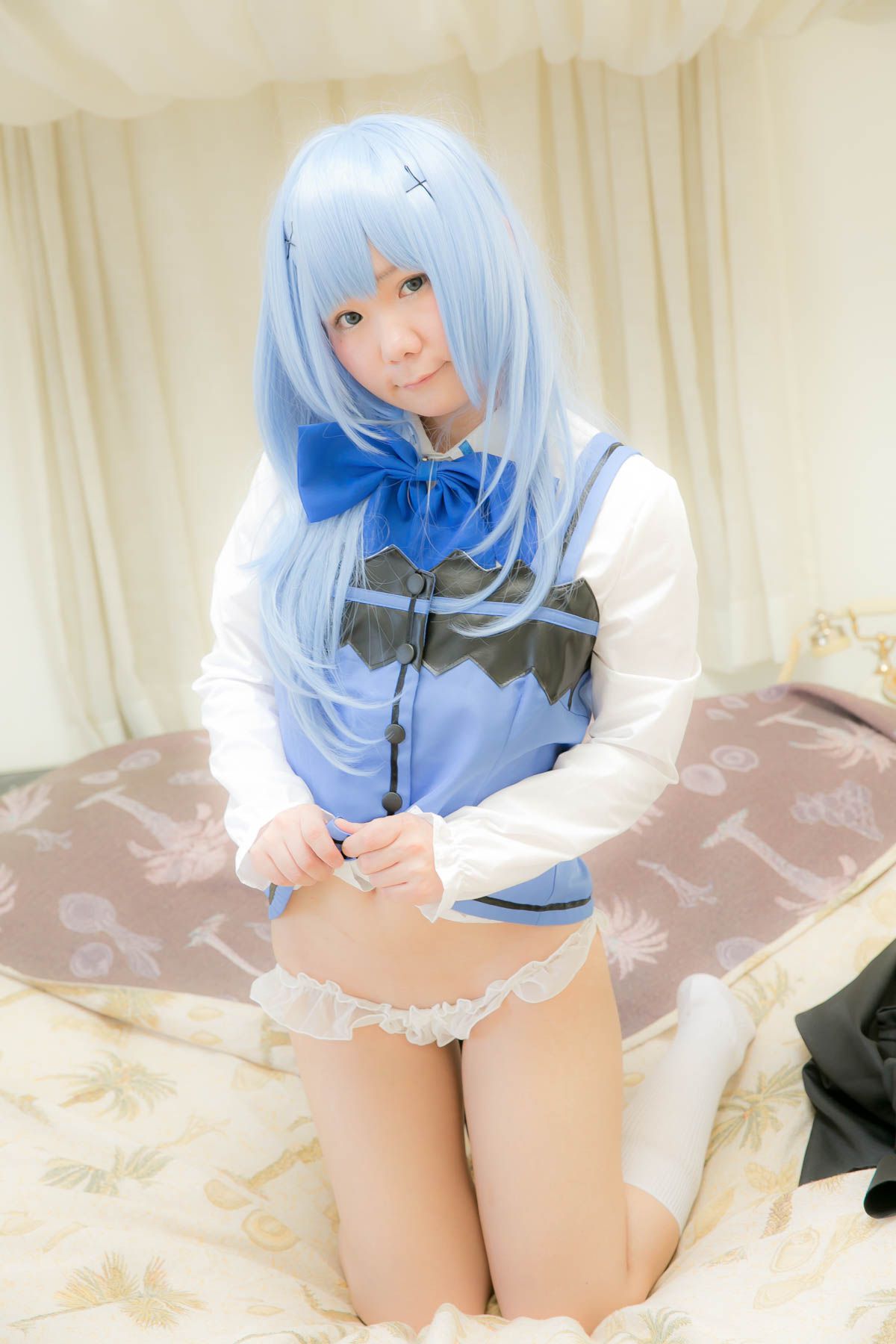 兎丘なこ (Ukyuu Nako) 《ご注文はうさぎですか？》香風智乃 [Black★pumpkin]
