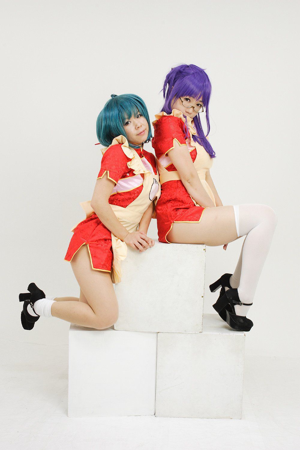 Chiyoko(チョコボール向囲)&酸っぱい甘味所(わたあめ & もずく) 《マクロスF》マクロストライアングル