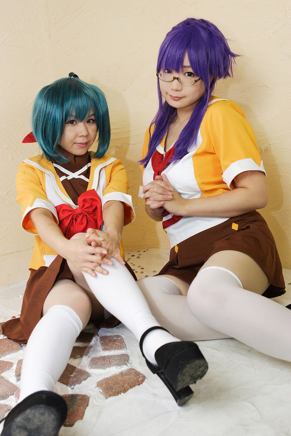 Chiyoko(チョコボール向囲)&酸っぱい甘味所(わたあめ & もずく) 《マクロスF》マクロストライアングル