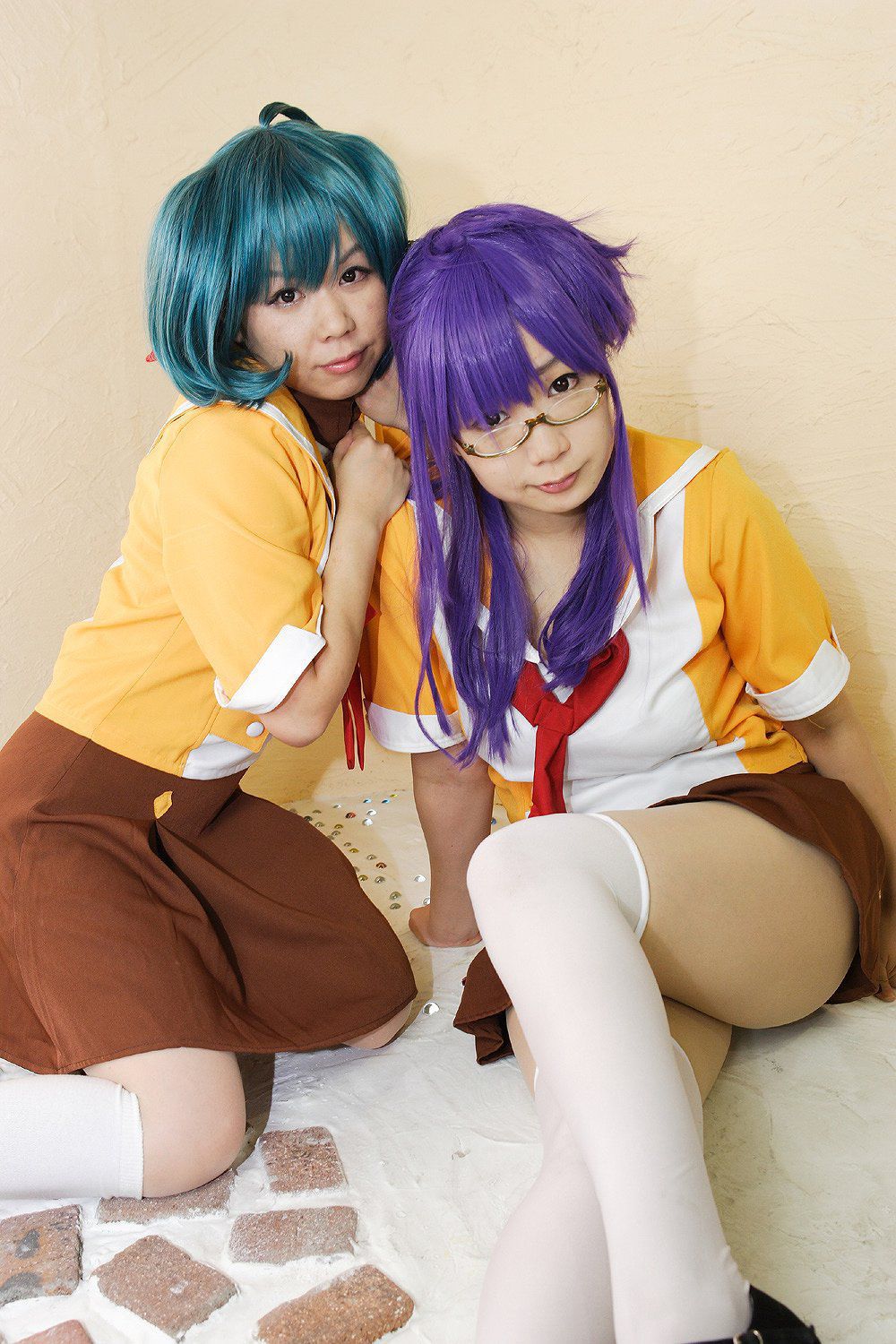Chiyoko(チョコボール向囲)&酸っぱい甘味所(わたあめ & もずく) 《マクロスF》マクロストライアングル