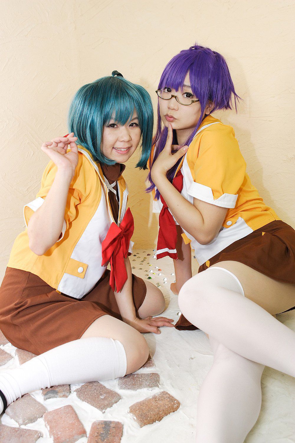 Chiyoko(チョコボール向囲)&酸っぱい甘味所(わたあめ & もずく) 《マクロスF》マクロストライアングル