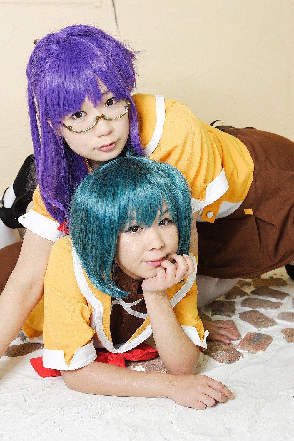 Chiyoko(チョコボール向囲)&酸っぱい甘味所(わたあめ & もずく) 《マクロスF》マクロストライアングル