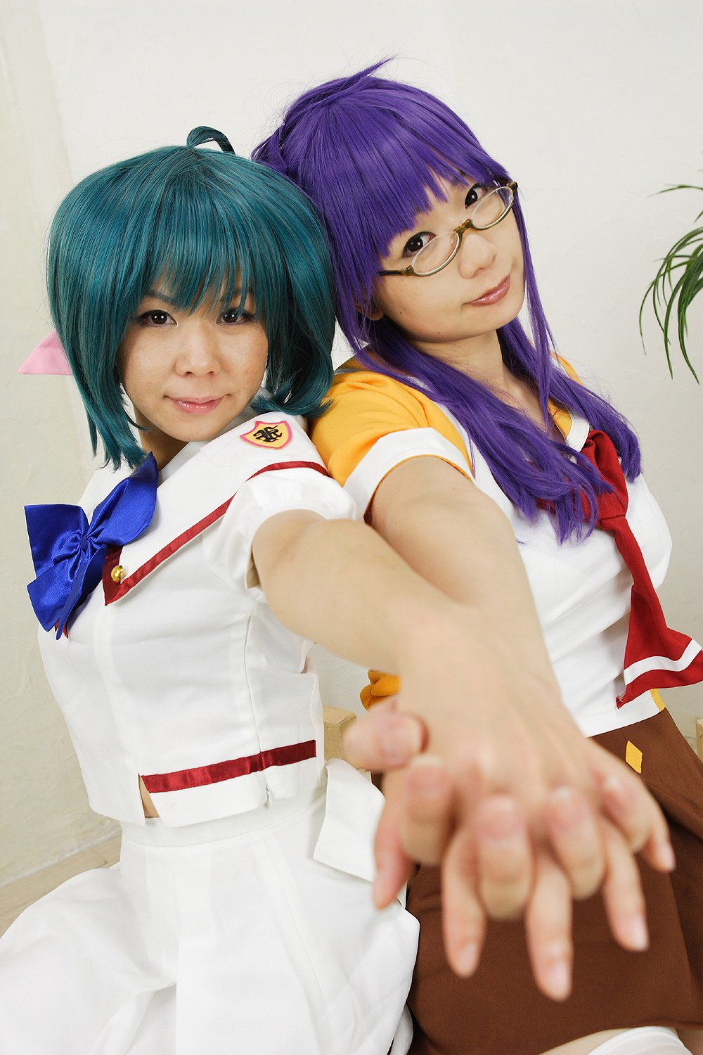 Chiyoko(チョコボール向囲)&酸っぱい甘味所(わたあめ & もずく) 《マクロスF》マクロストライアングル