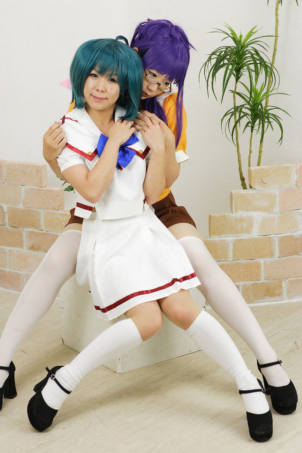 Chiyoko(チョコボール向囲)&酸っぱい甘味所(わたあめ & もずく) 《マクロスF》マクロストライアングル