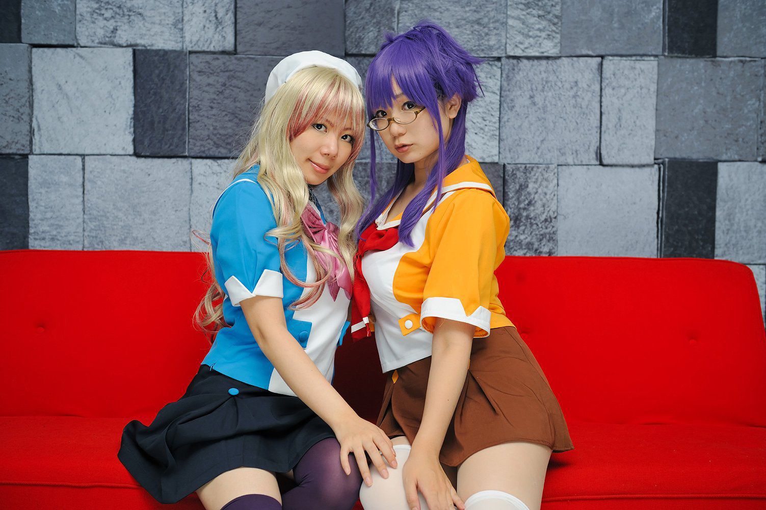 Chiyoko(チョコボール向囲)&酸っぱい甘味所(わたあめ & もずく) 《マクロスF》マクロストライアングル