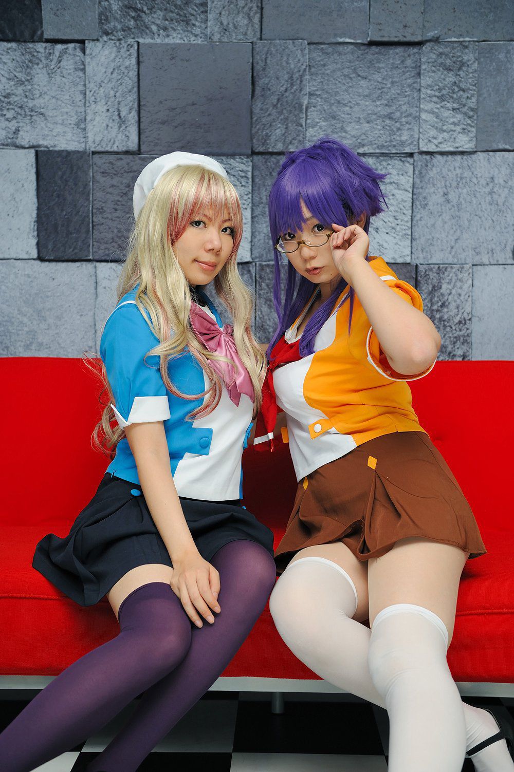 Chiyoko(チョコボール向囲)&酸っぱい甘味所(わたあめ & もずく) 《マクロスF》マクロストライアングル