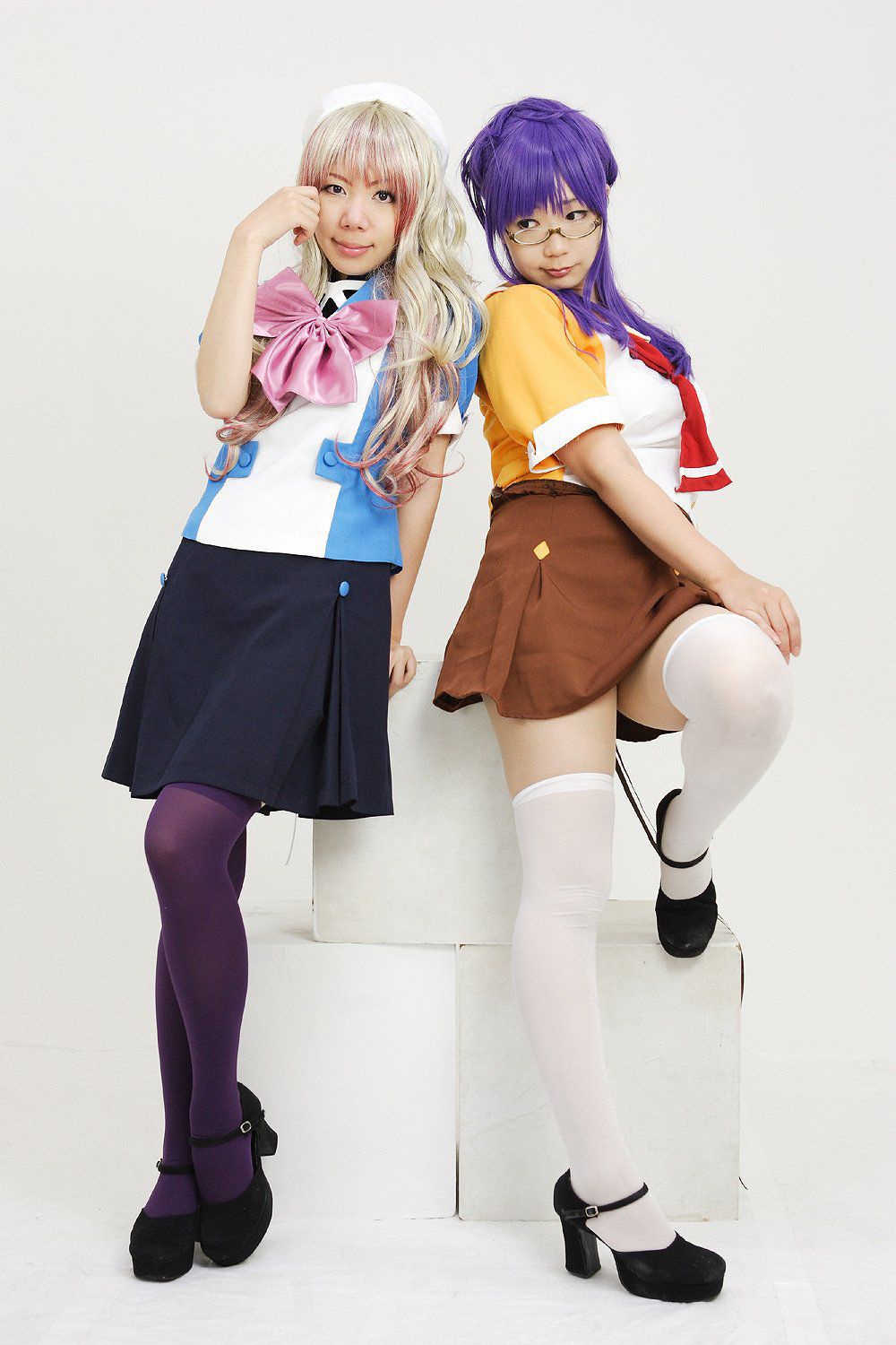 Chiyoko(チョコボール向囲)&酸っぱい甘味所(わたあめ & もずく) 《マクロスF》マクロストライアングル