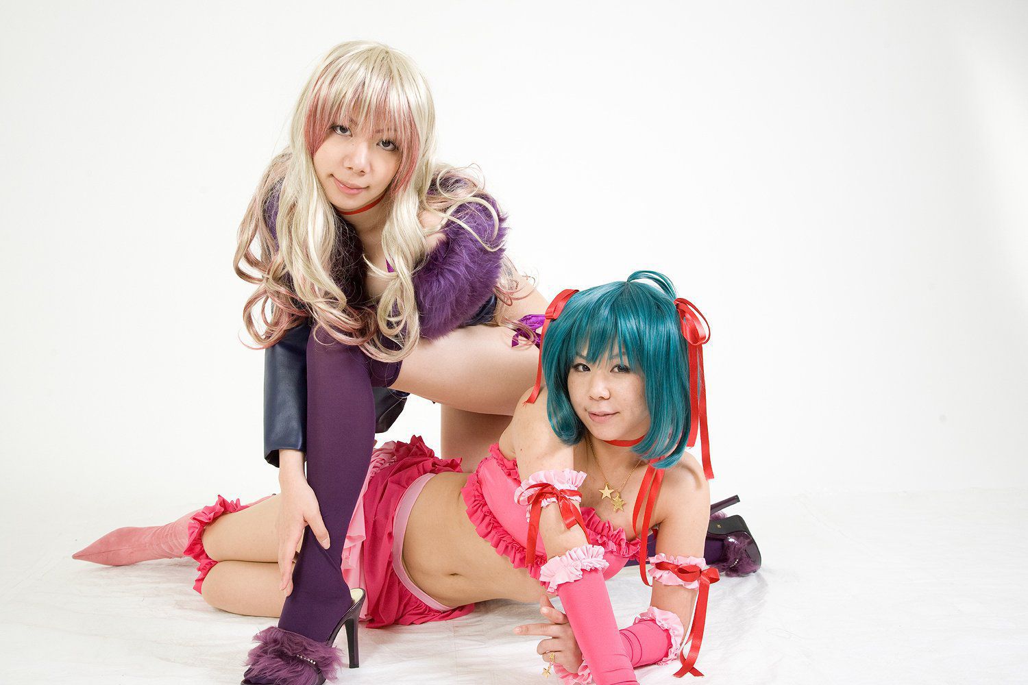 Chiyoko(チョコボール向囲)&酸っぱい甘味所(わたあめ & もずく) 《マクロスF》マクロストライアングル