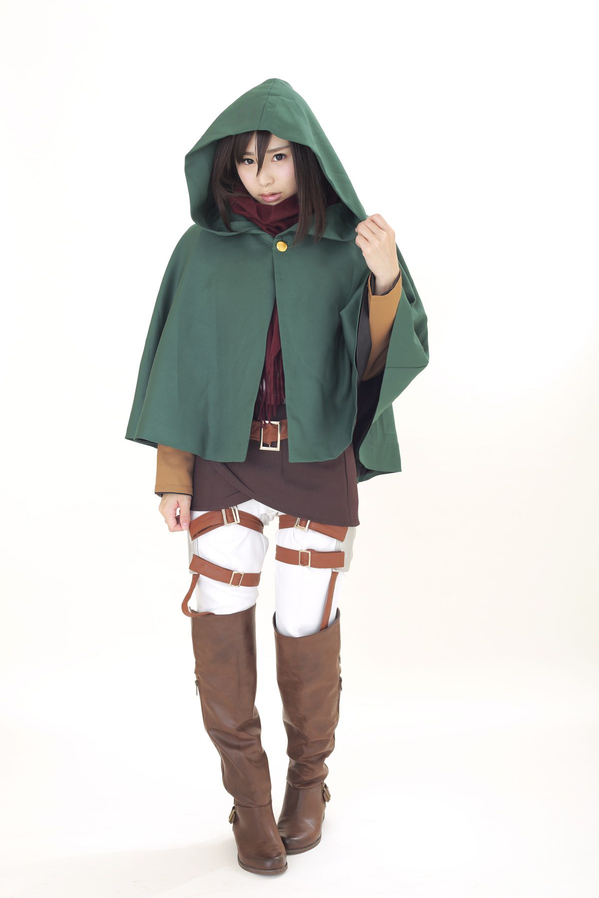 逢坂愛 (Aisaka Megumi)《化物語》忍野忍 & 《進撃の巨人》Mikasa Ackerman [Fiction of D]