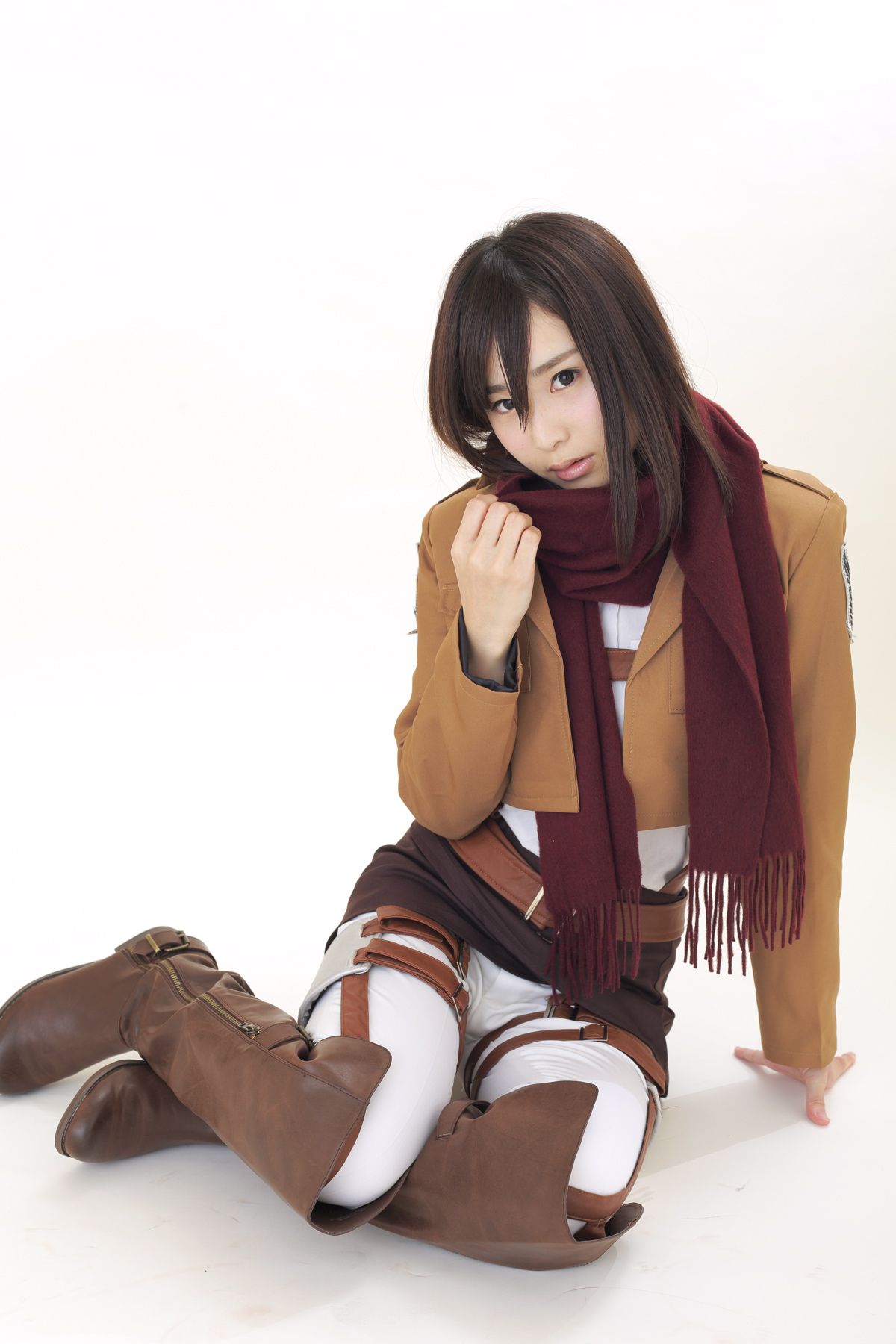 逢坂愛 (Aisaka Megumi)《化物語》忍野忍 & 《進撃の巨人》Mikasa Ackerman [Fiction of D]