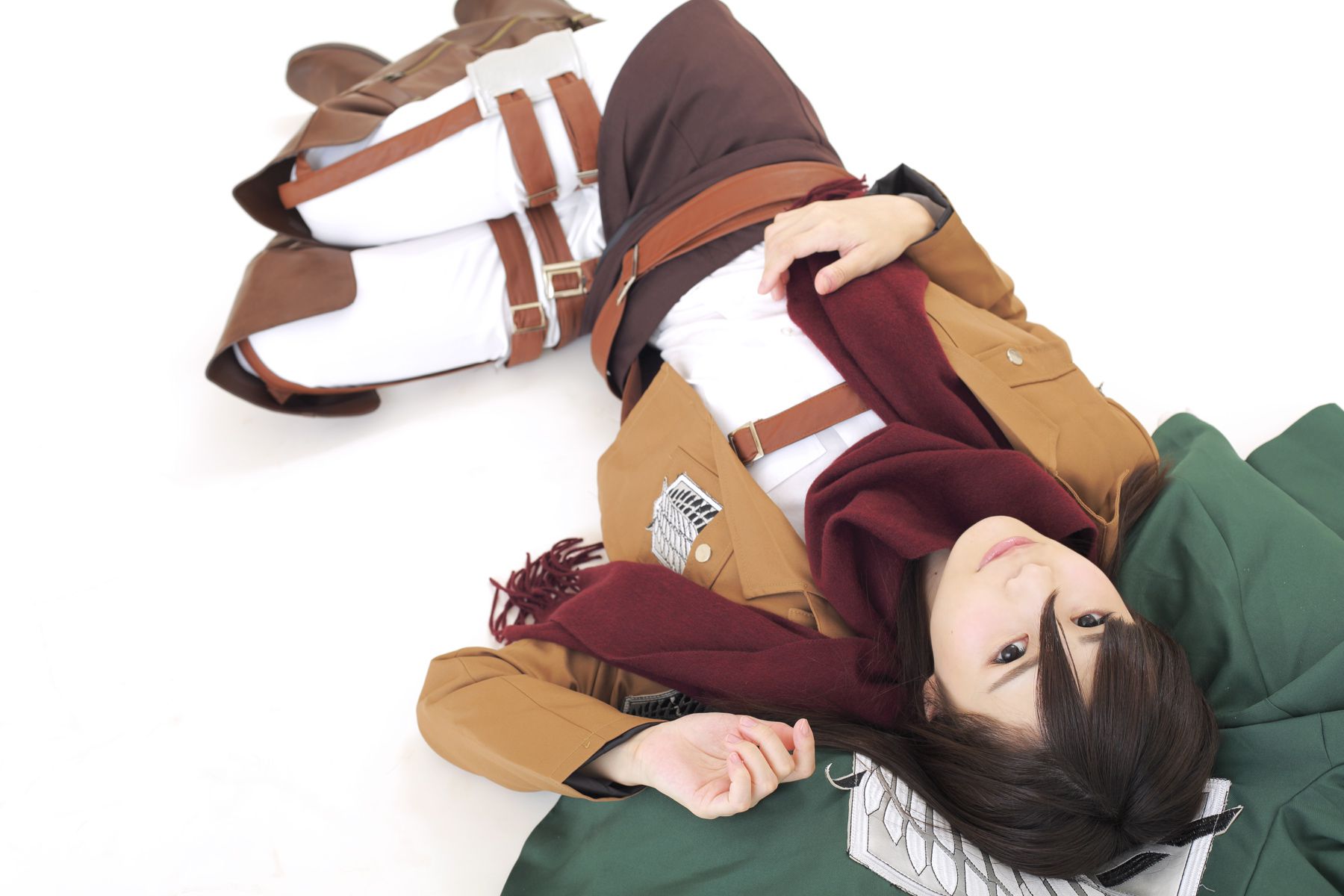逢坂愛 (Aisaka Megumi)《化物語》忍野忍 & 《進撃の巨人》Mikasa Ackerman [Fiction of D]