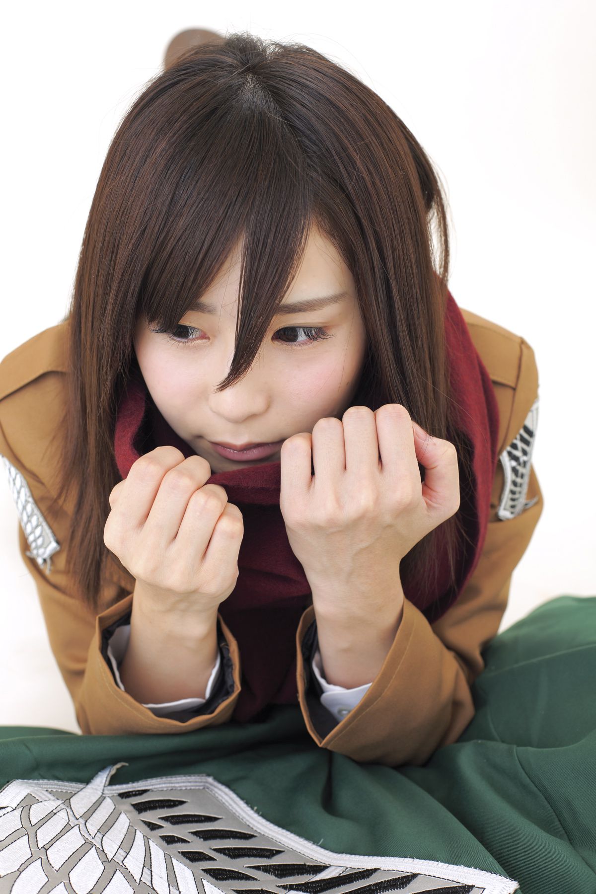 逢坂愛 (Aisaka Megumi)《化物語》忍野忍 & 《進撃の巨人》Mikasa Ackerman [Fiction of D]