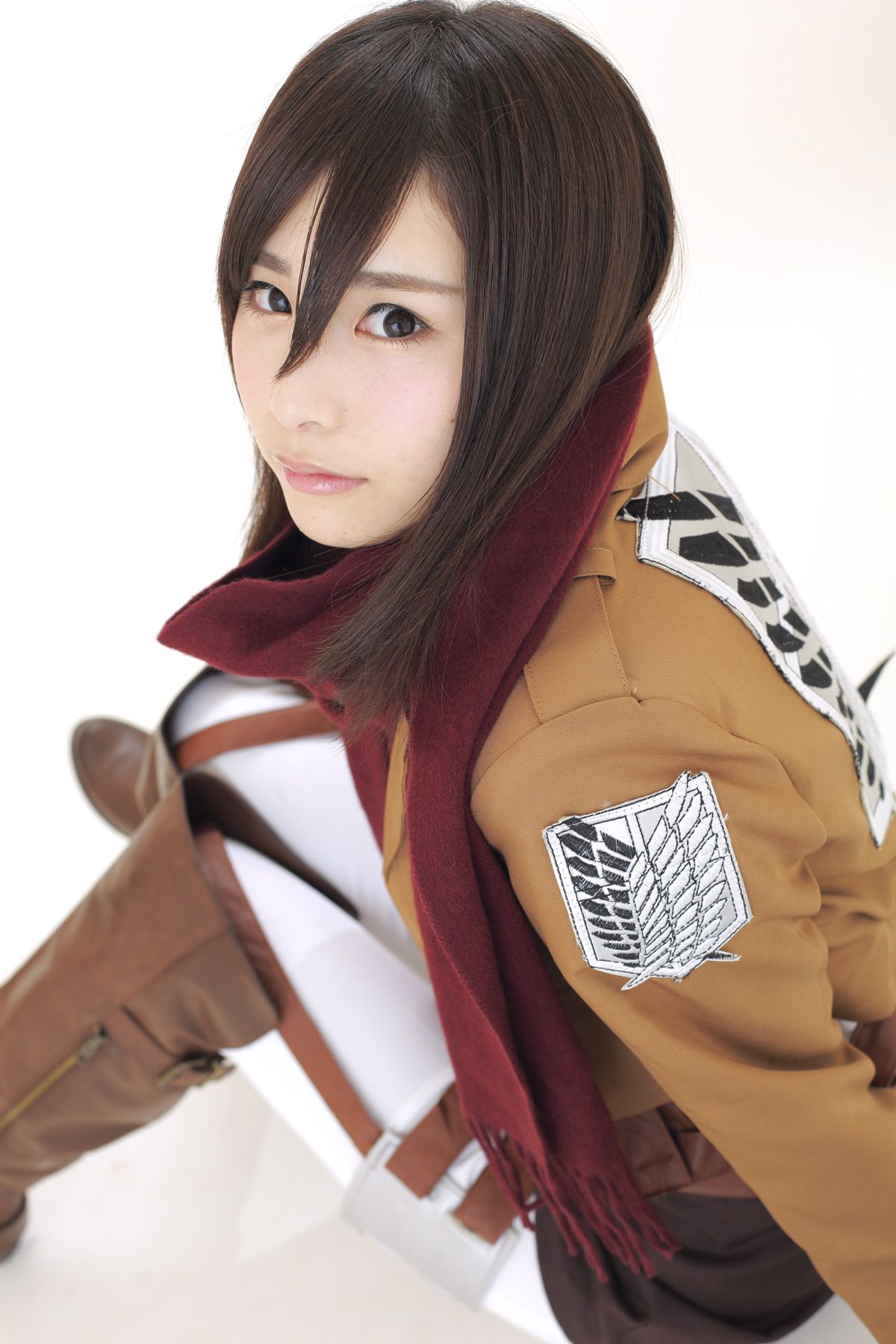 逢坂愛 (Aisaka Megumi)《化物語》忍野忍 & 《進撃の巨人》Mikasa Ackerman [Fiction of D]