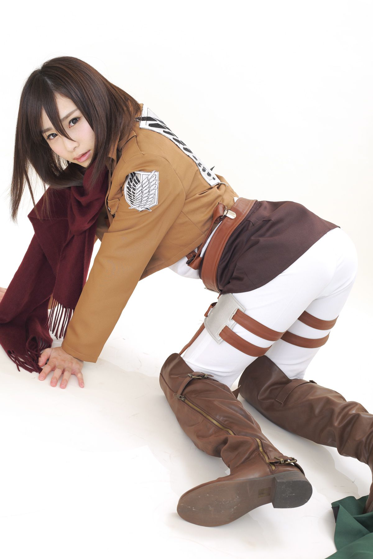 逢坂愛 (Aisaka Megumi)《化物語》忍野忍 & 《進撃の巨人》Mikasa Ackerman [Fiction of D]