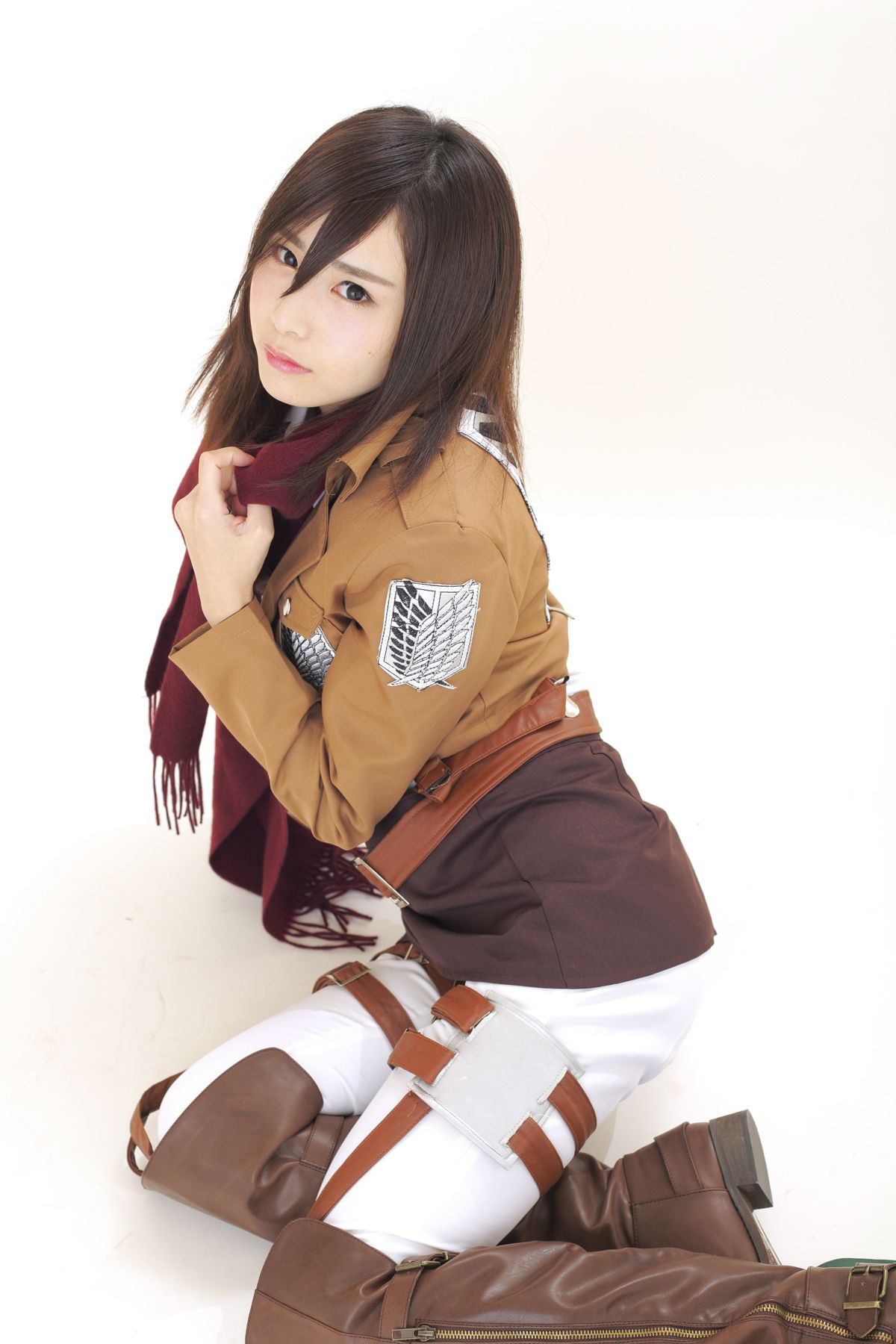 逢坂愛 (Aisaka Megumi)《化物語》忍野忍 & 《進撃の巨人》Mikasa Ackerman [Fiction of D]