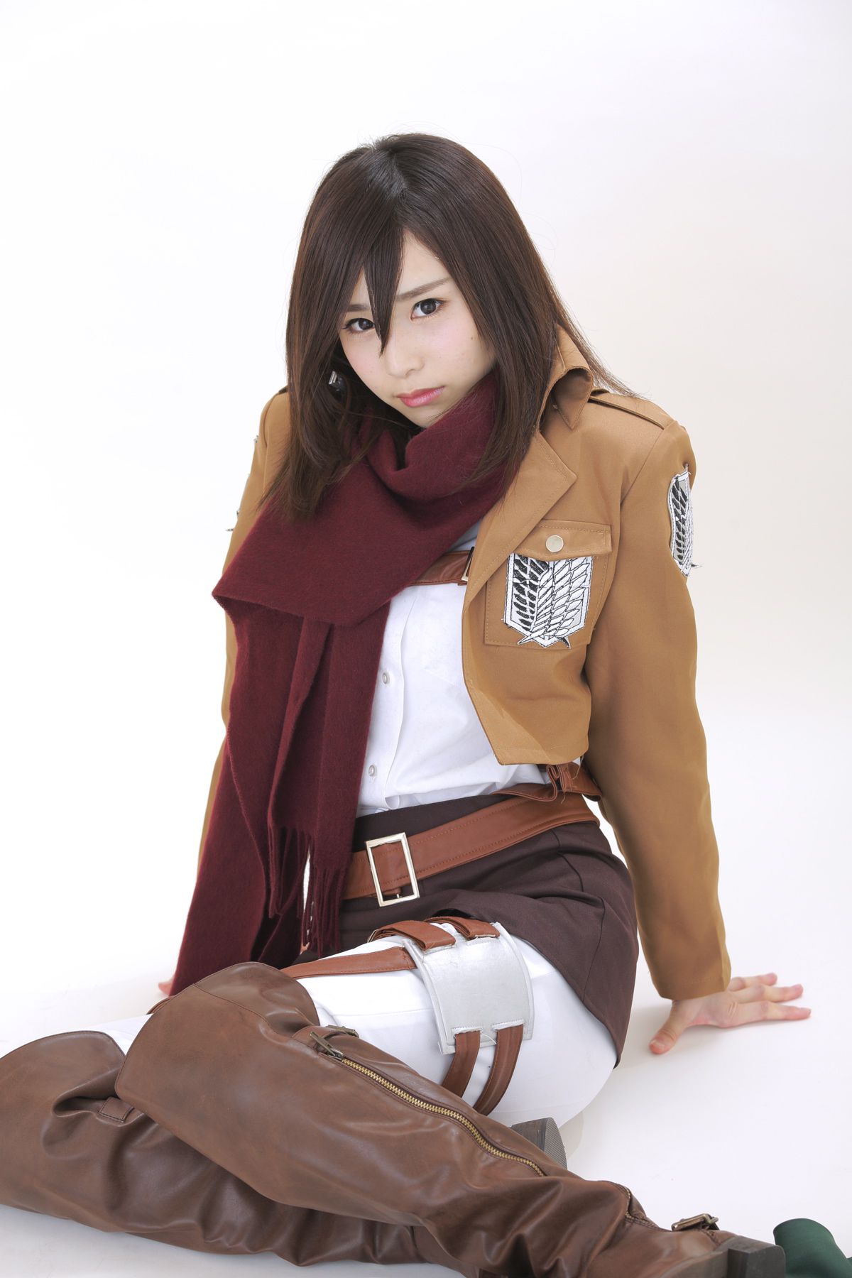 逢坂愛 (Aisaka Megumi)《化物語》忍野忍 & 《進撃の巨人》Mikasa Ackerman [Fiction of D]