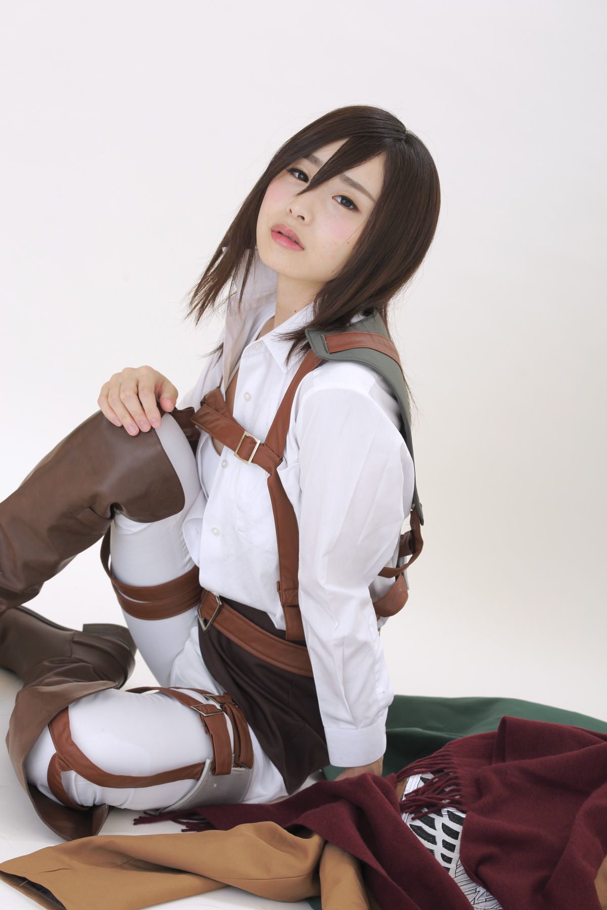 逢坂愛 (Aisaka Megumi)《化物語》忍野忍 & 《進撃の巨人》Mikasa Ackerman [Fiction of D]