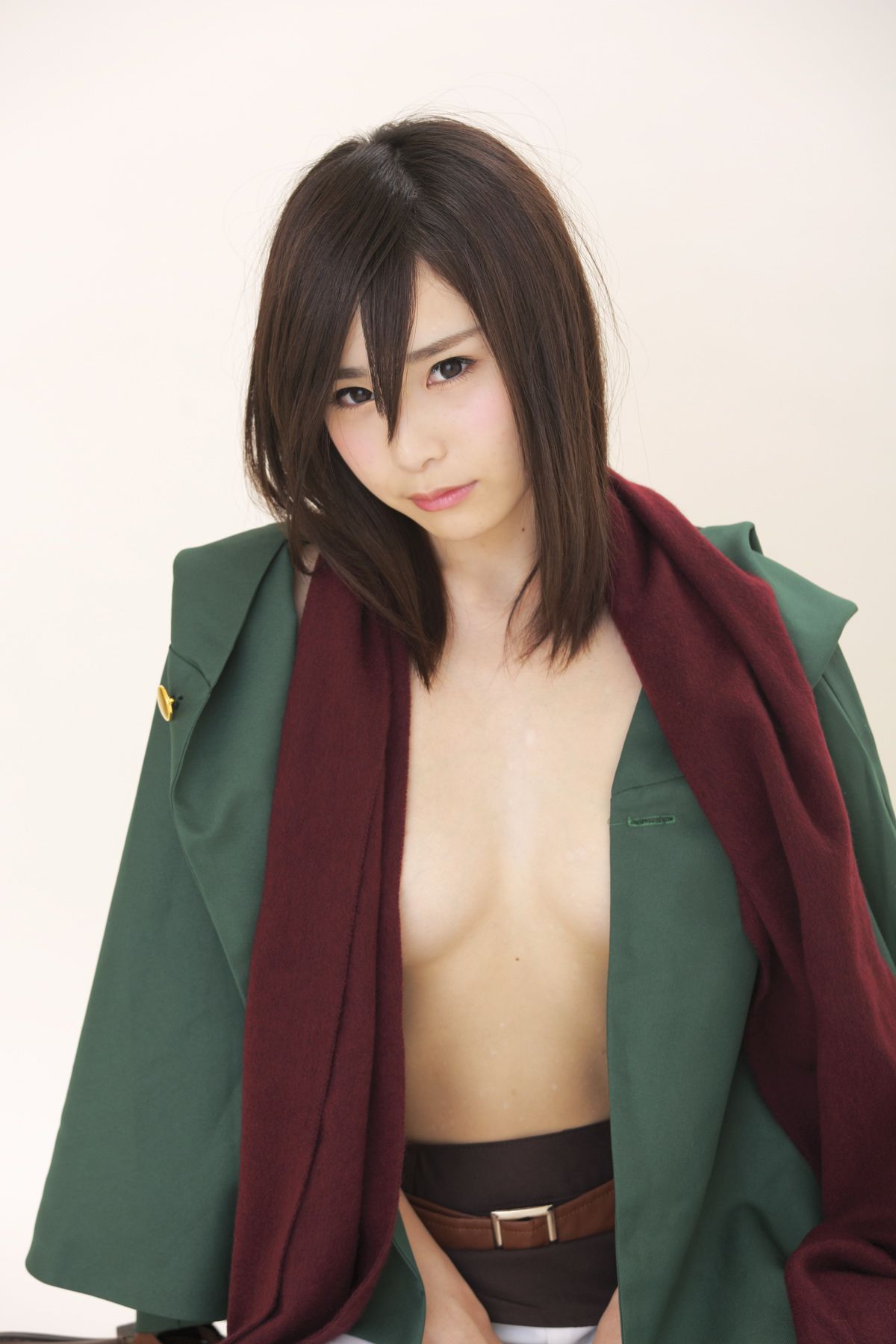 逢坂愛 (Aisaka Megumi)《化物語》忍野忍 & 《進撃の巨人》Mikasa Ackerman [Fiction of D]