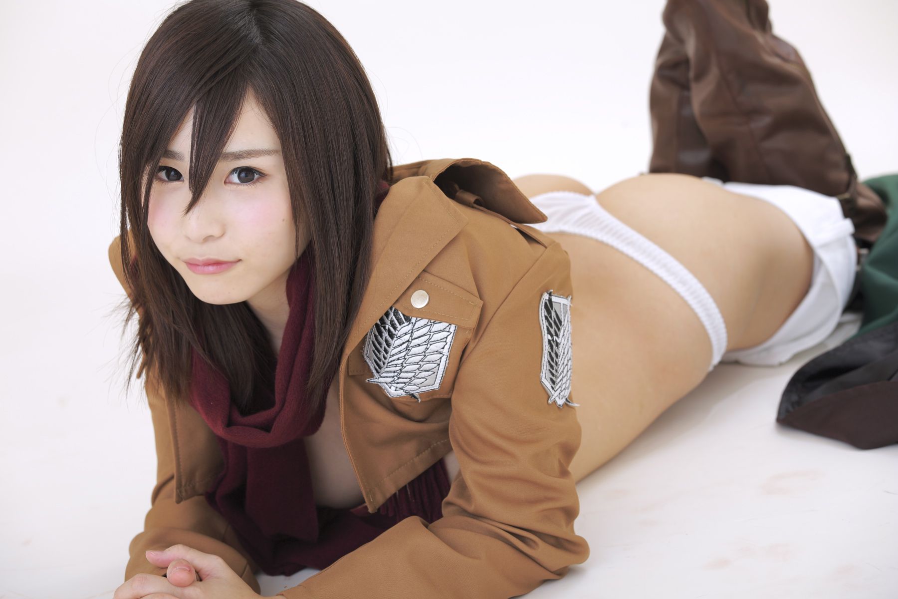 逢坂愛 (Aisaka Megumi)《化物語》忍野忍 & 《進撃の巨人》Mikasa Ackerman [Fiction of D]