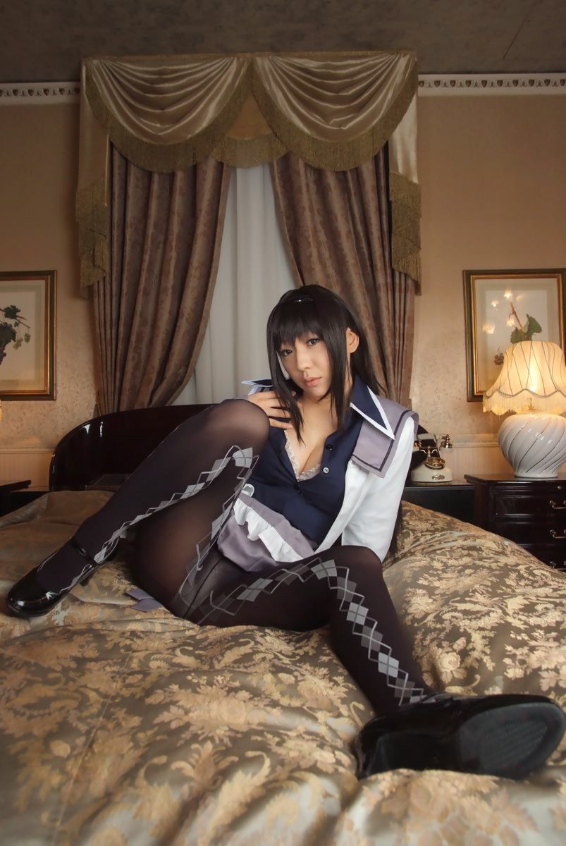 華群みさき 《魔法少女まどか☆マギカ》Akemi Homura(暁美ほむら)  [HONEY BUNNY]