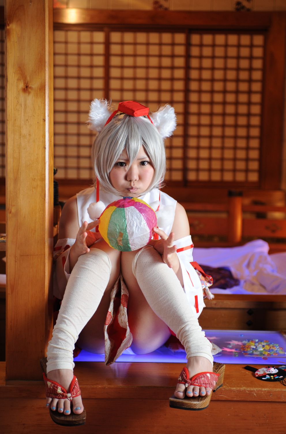 兎丘なこ (Ukyuu Nako) 《Touhou Project》Cirno+Inubashiri Momiji [Black★pumpkin]