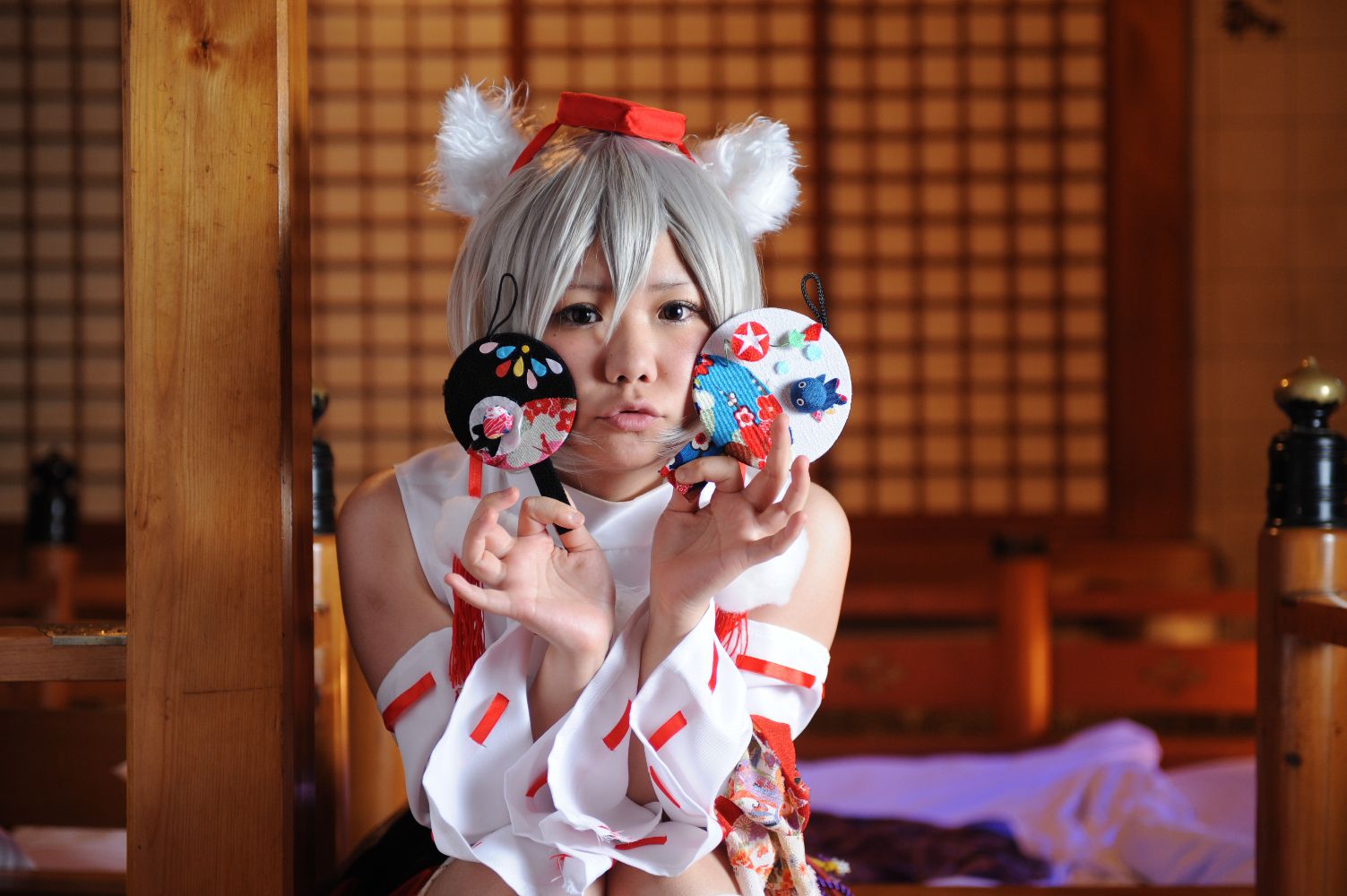 兎丘なこ (Ukyuu Nako) 《Touhou Project》Cirno+Inubashiri Momiji [Black★pumpkin]