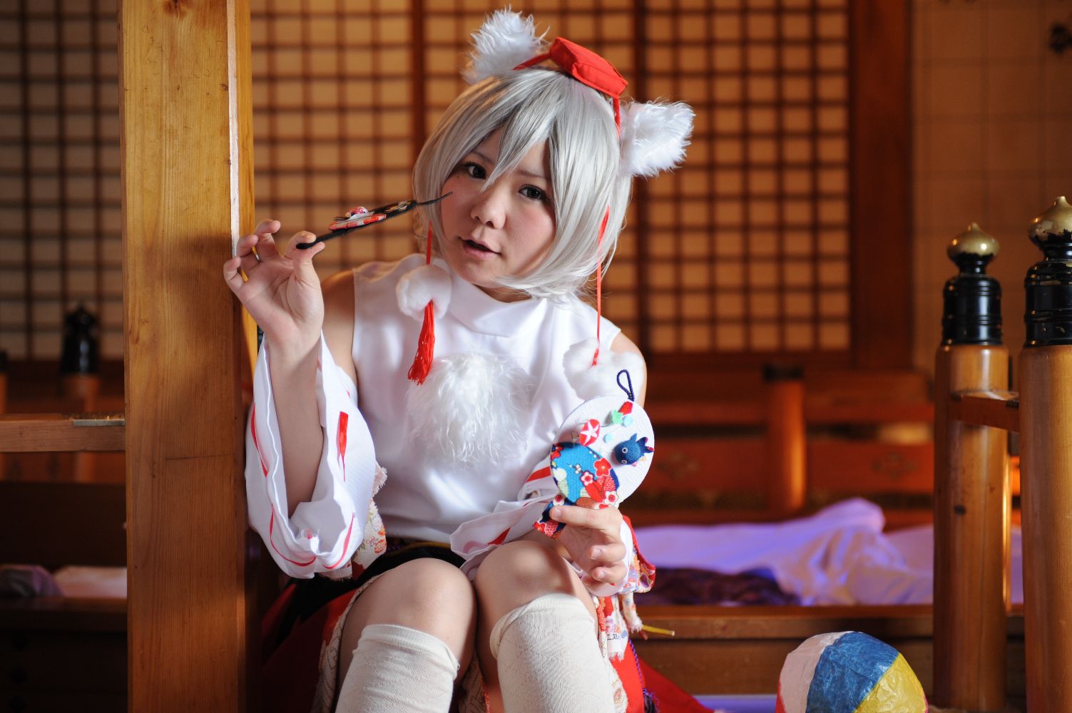 兎丘なこ (Ukyuu Nako) 《Touhou Project》Cirno+Inubashiri Momiji [Black★pumpkin]