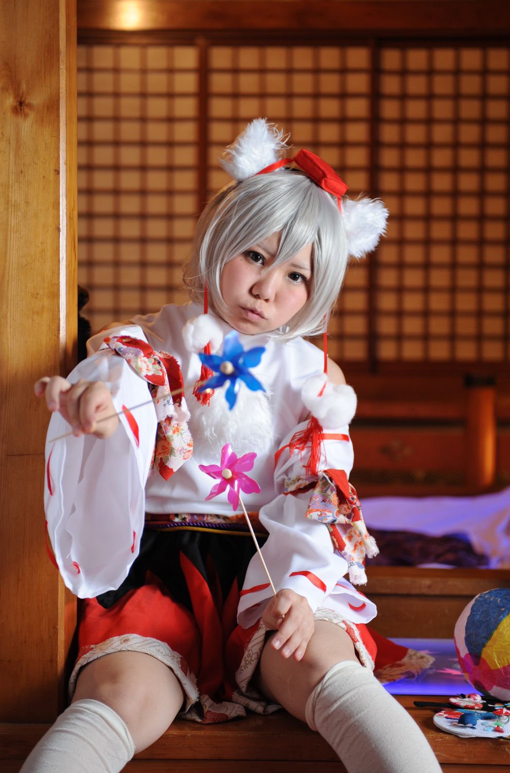 兎丘なこ (Ukyuu Nako) 《Touhou Project》Cirno+Inubashiri Momiji [Black★pumpkin]