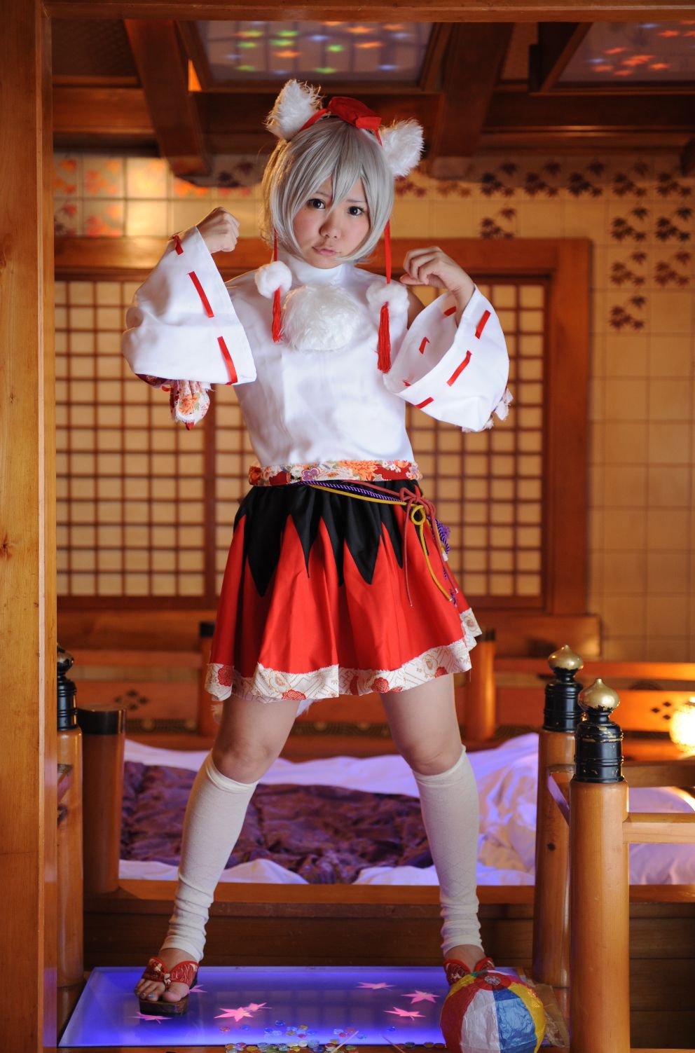 兎丘なこ (Ukyuu Nako) 《Touhou Project》Cirno+Inubashiri Momiji [Black★pumpkin]