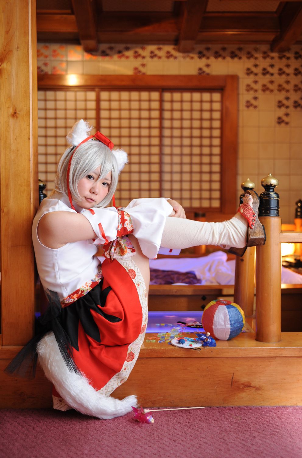 兎丘なこ (Ukyuu Nako) 《Touhou Project》Cirno+Inubashiri Momiji [Black★pumpkin]